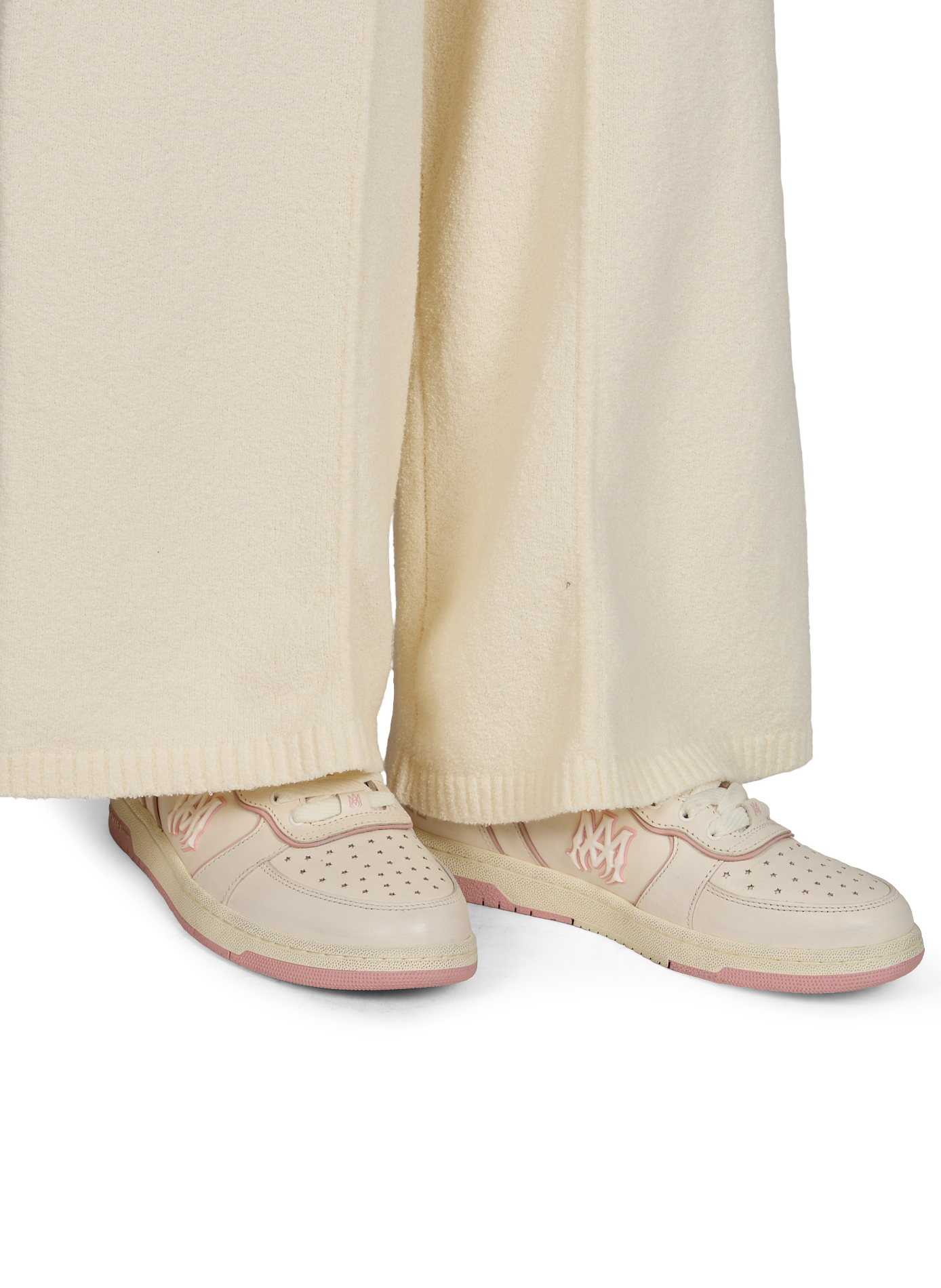 Baskets Newport à logo en cuir AMIRI Multicolore