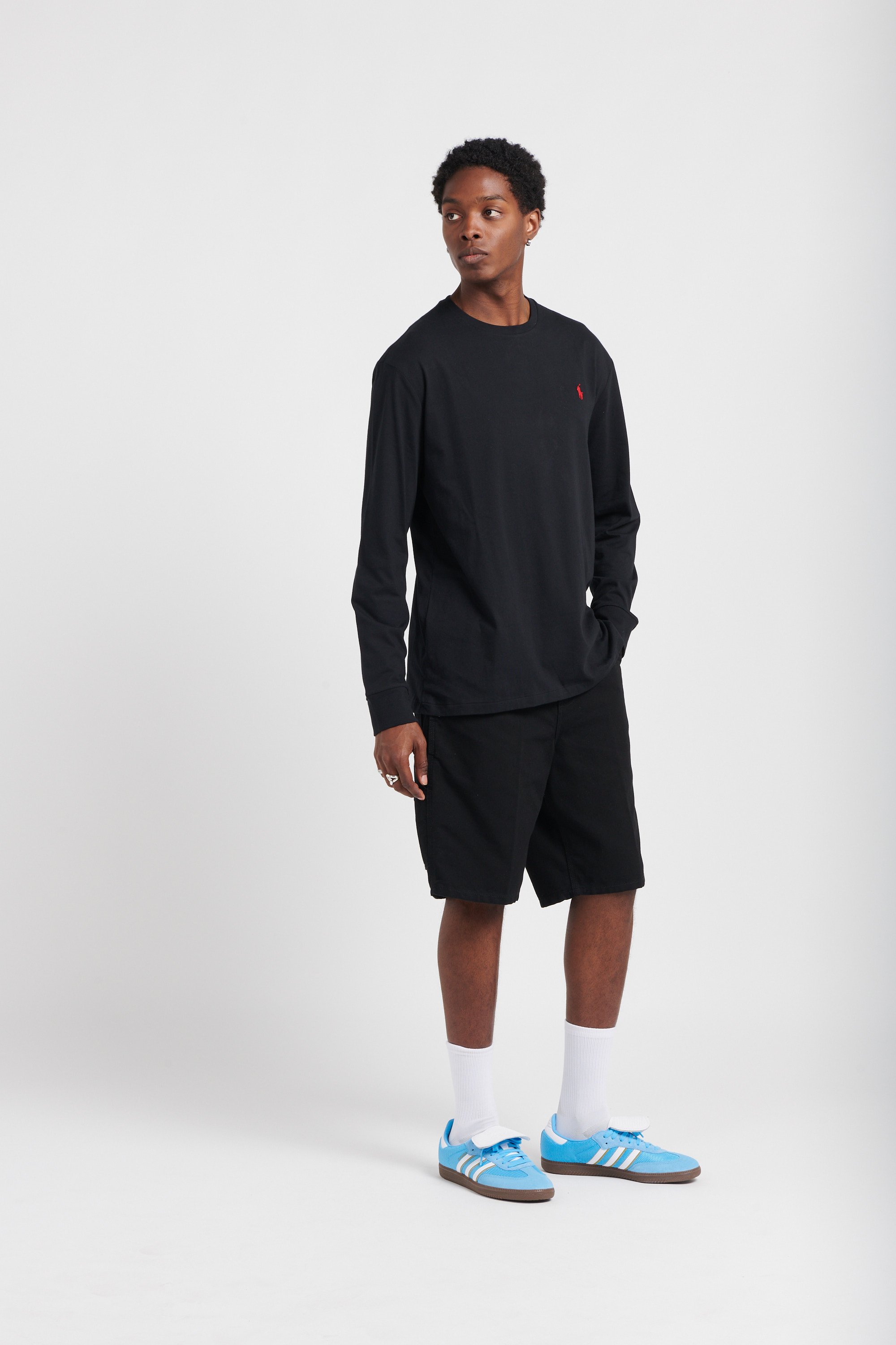 Short single knee CARHARTT WIP Noir