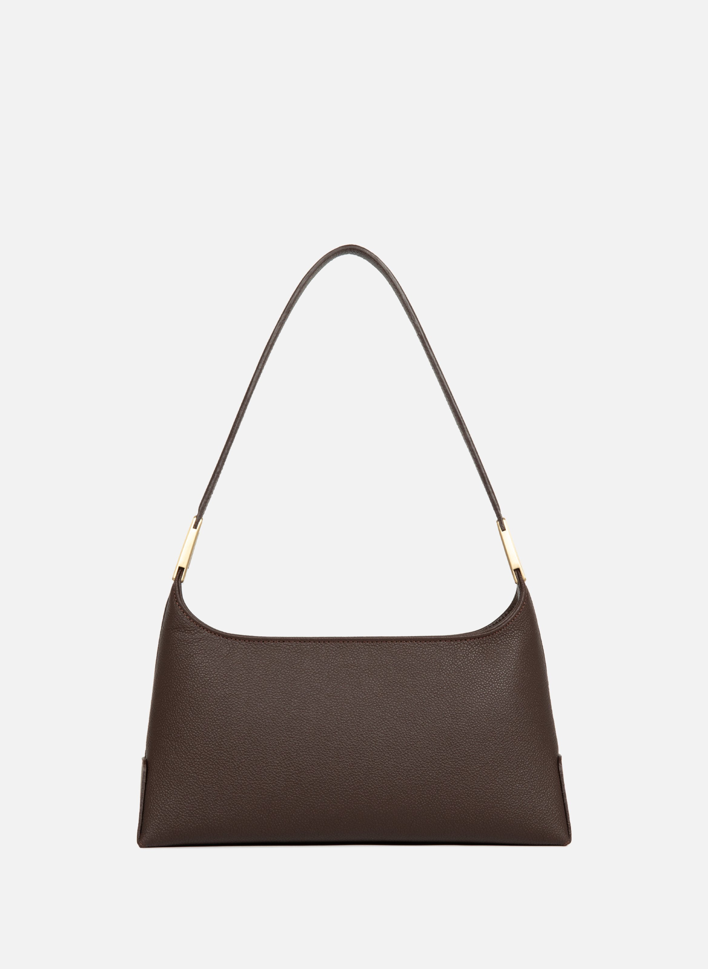 Sac rectangle - lychee ace LANCASTER Marron