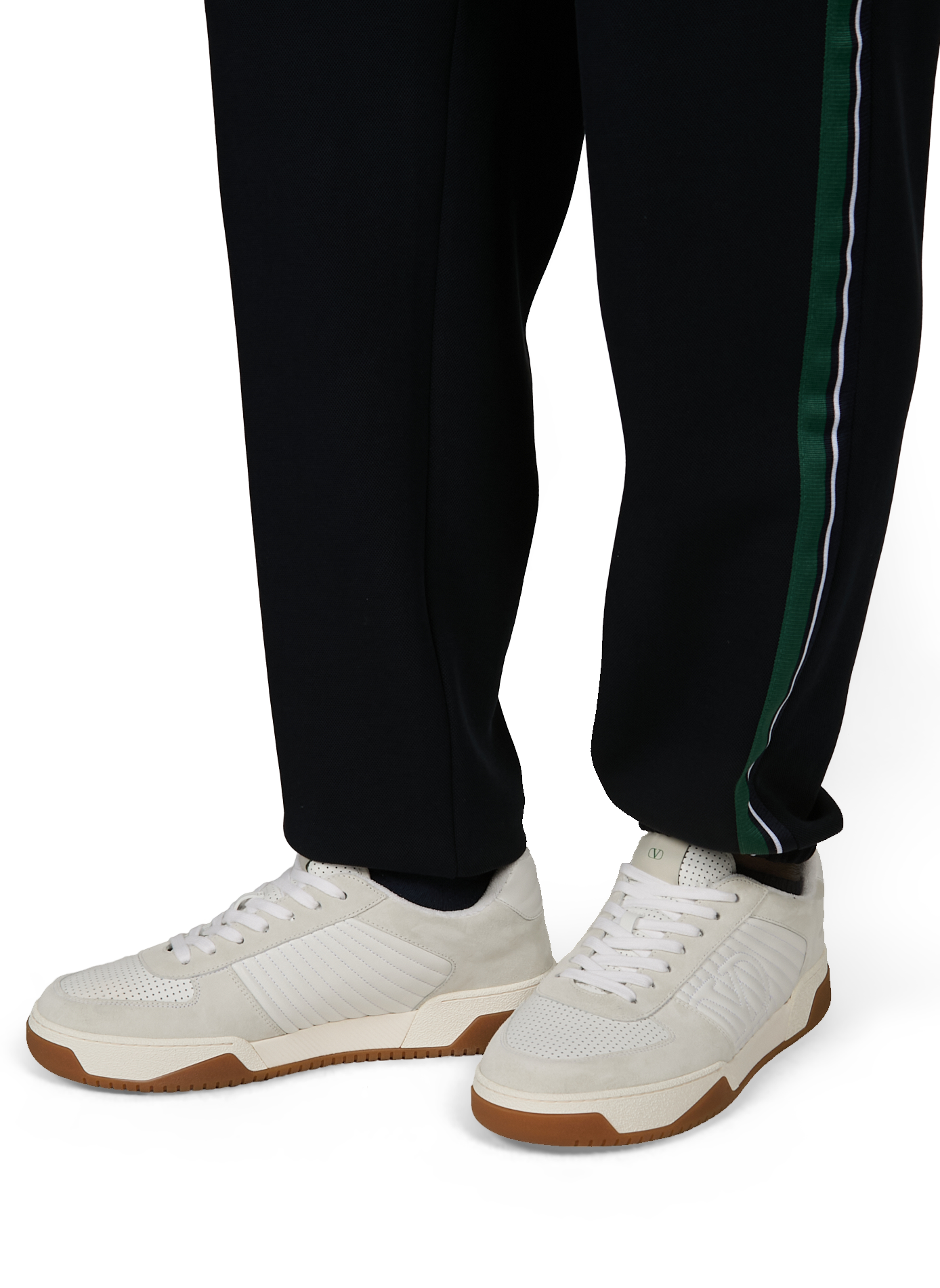 Leather sneakers VALENTINO White