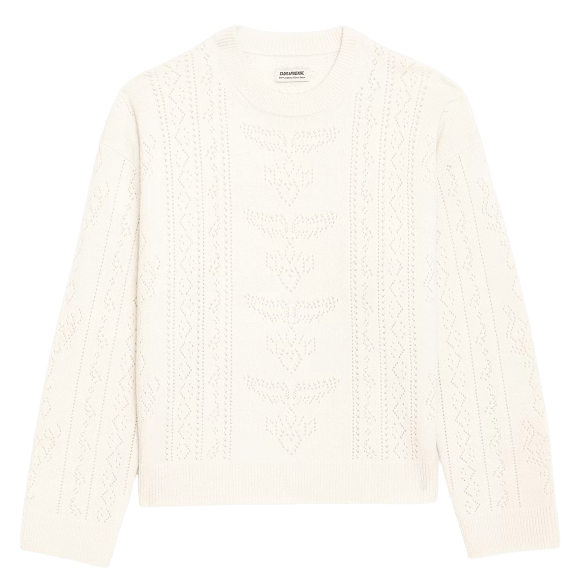 Pull oversize en laine et cachemire markuz ZADIG&VOLTAIRE Beige