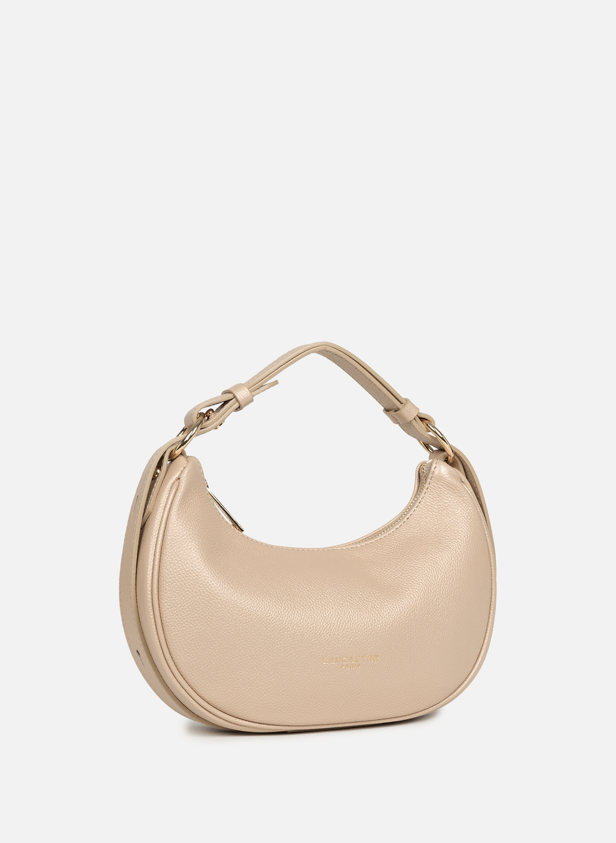 Petit sac besace - milano aria LANCASTER Doré