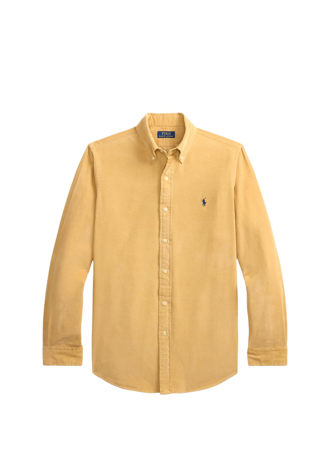 Rechte corduroy hemd van katoen POLO RALPH LAUREN Beige