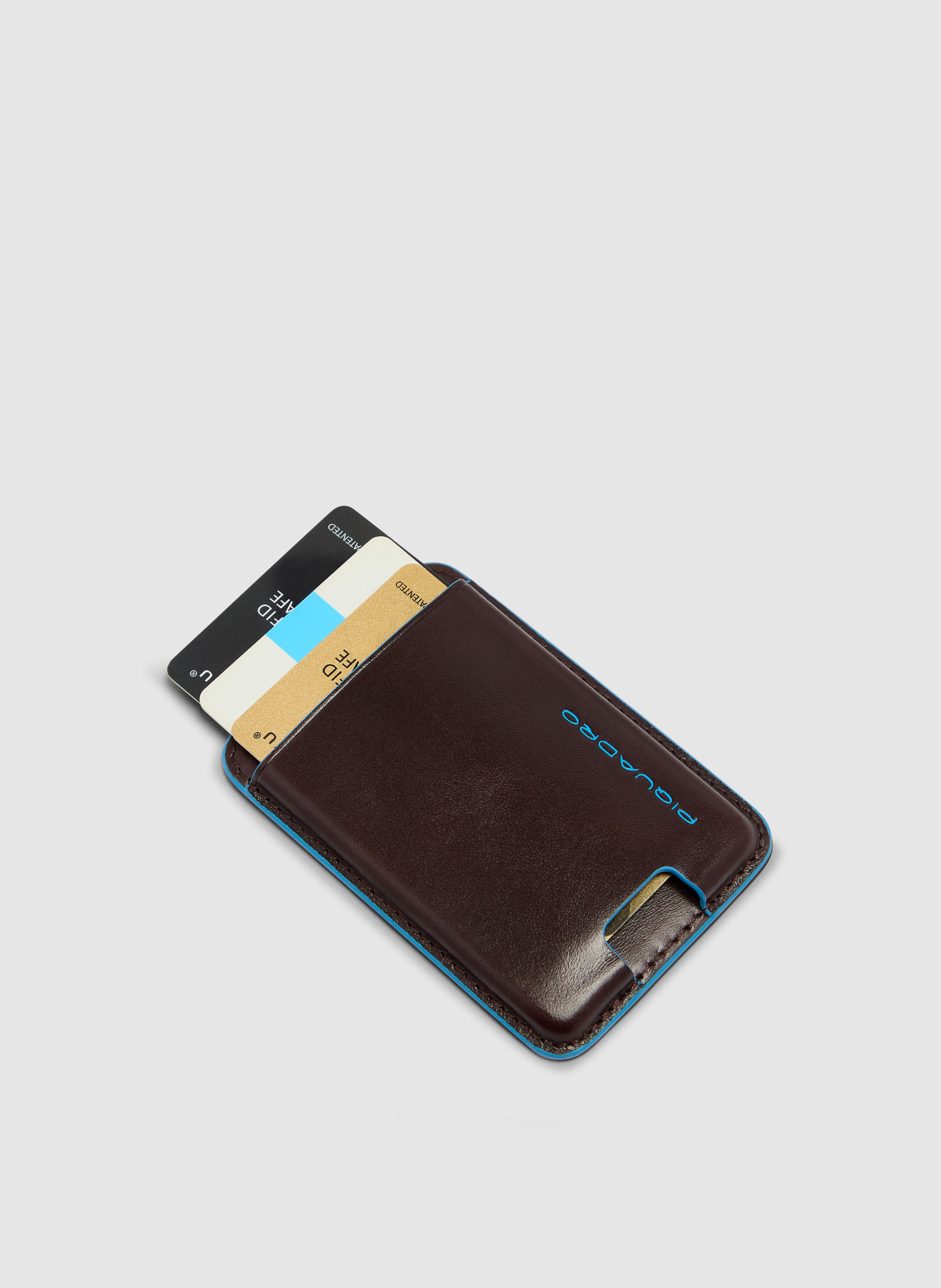 Porte-cartes de crédit magsafe® personnalisable | Marron PIQUADRO Homme