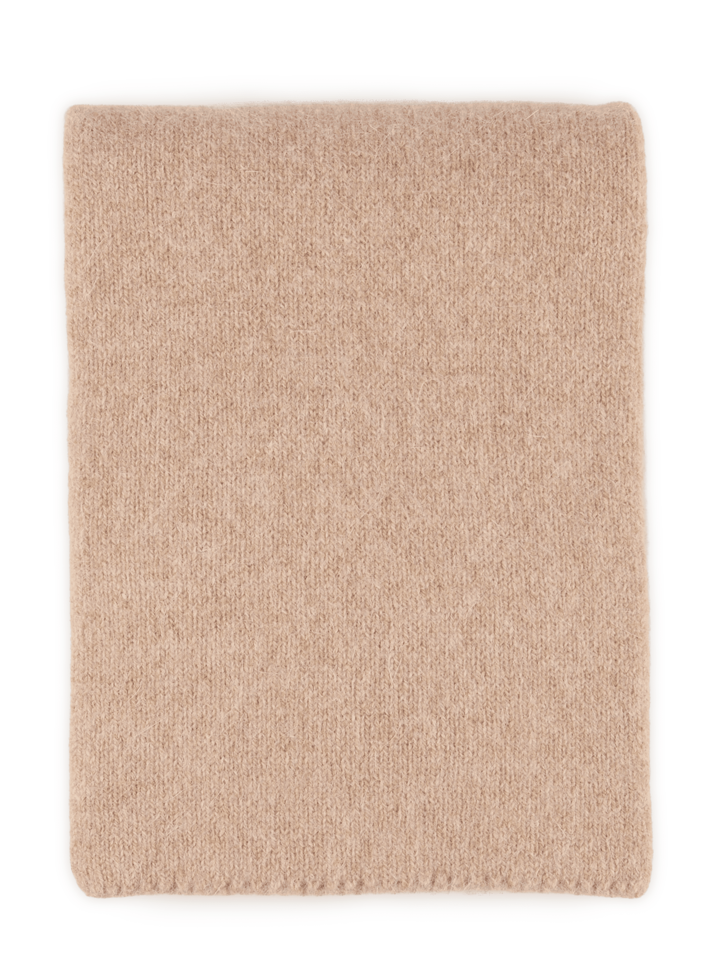 Écharpe Caolas en laine et angora CAOLAS Fawn