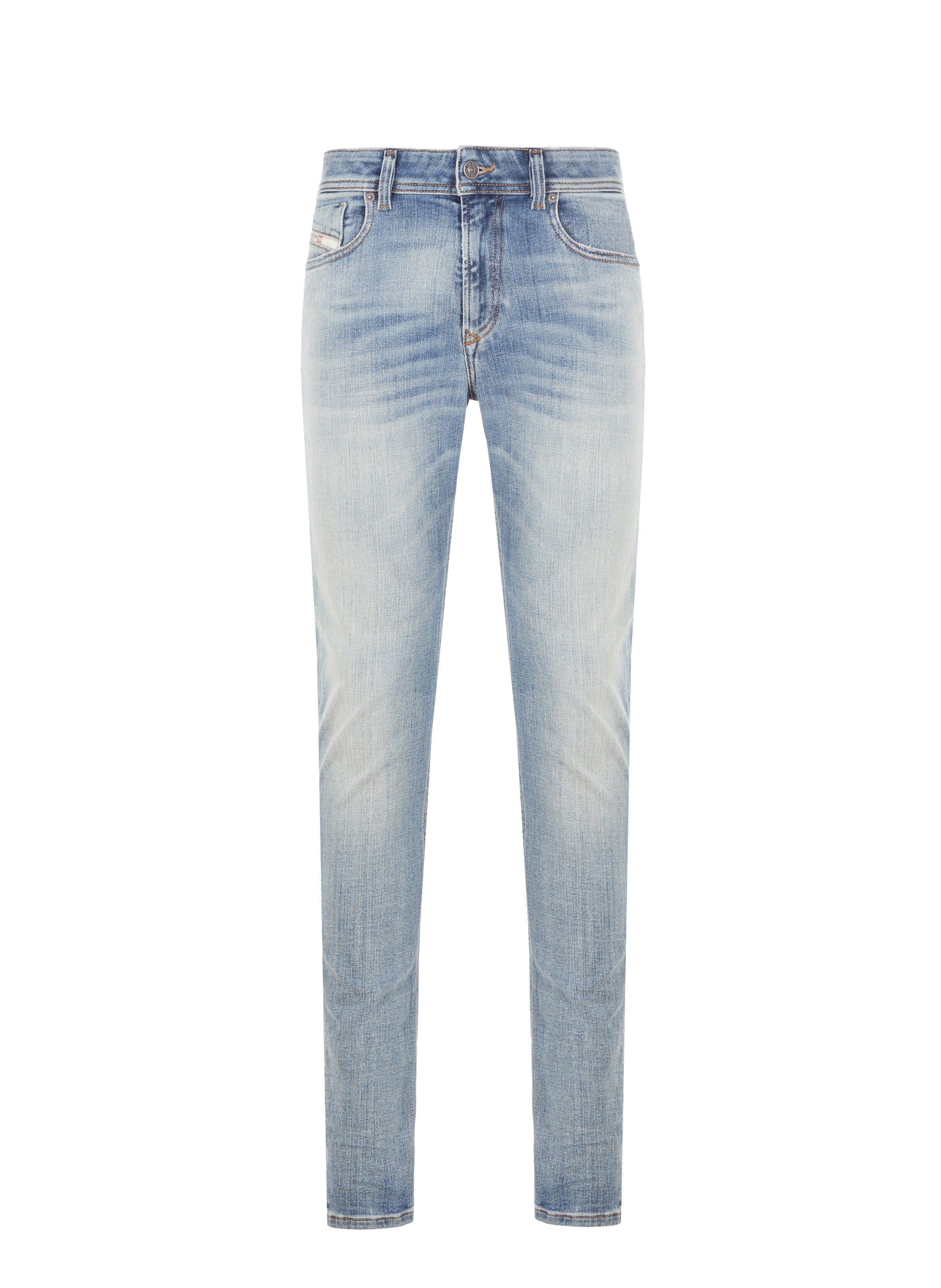 Jean skinny en coton mélangé