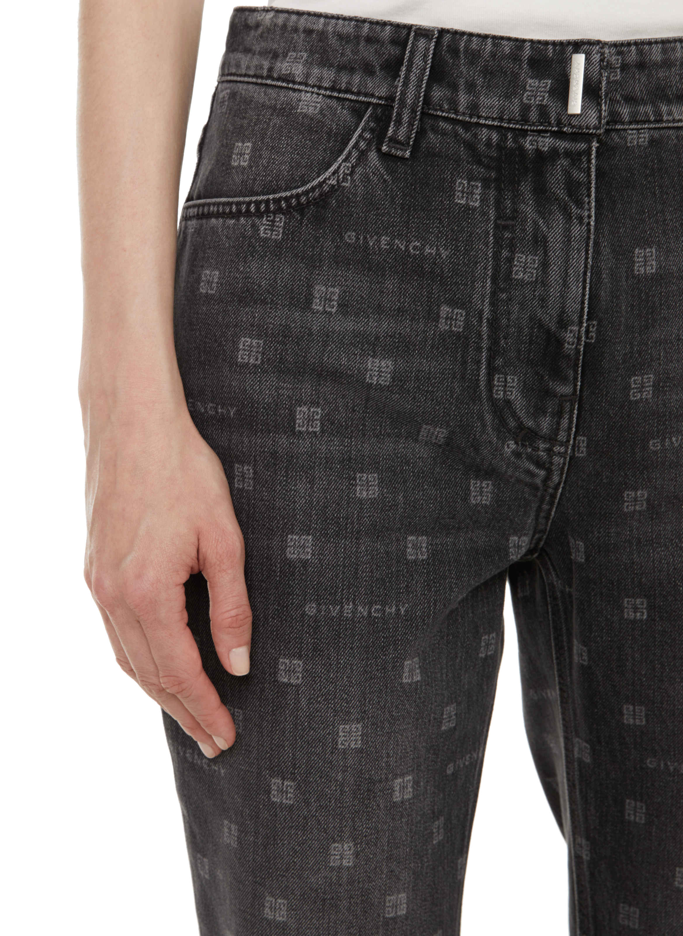 Logo jeans  GIVENCHY Black