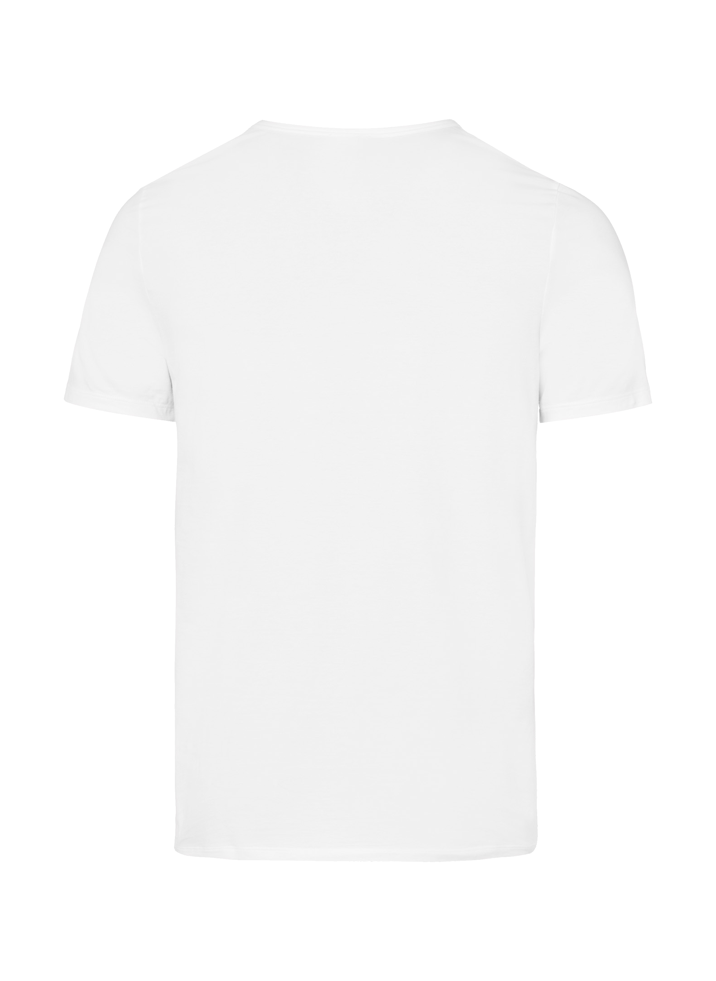 Stretch cotton round-neck T-shirt HANRO White