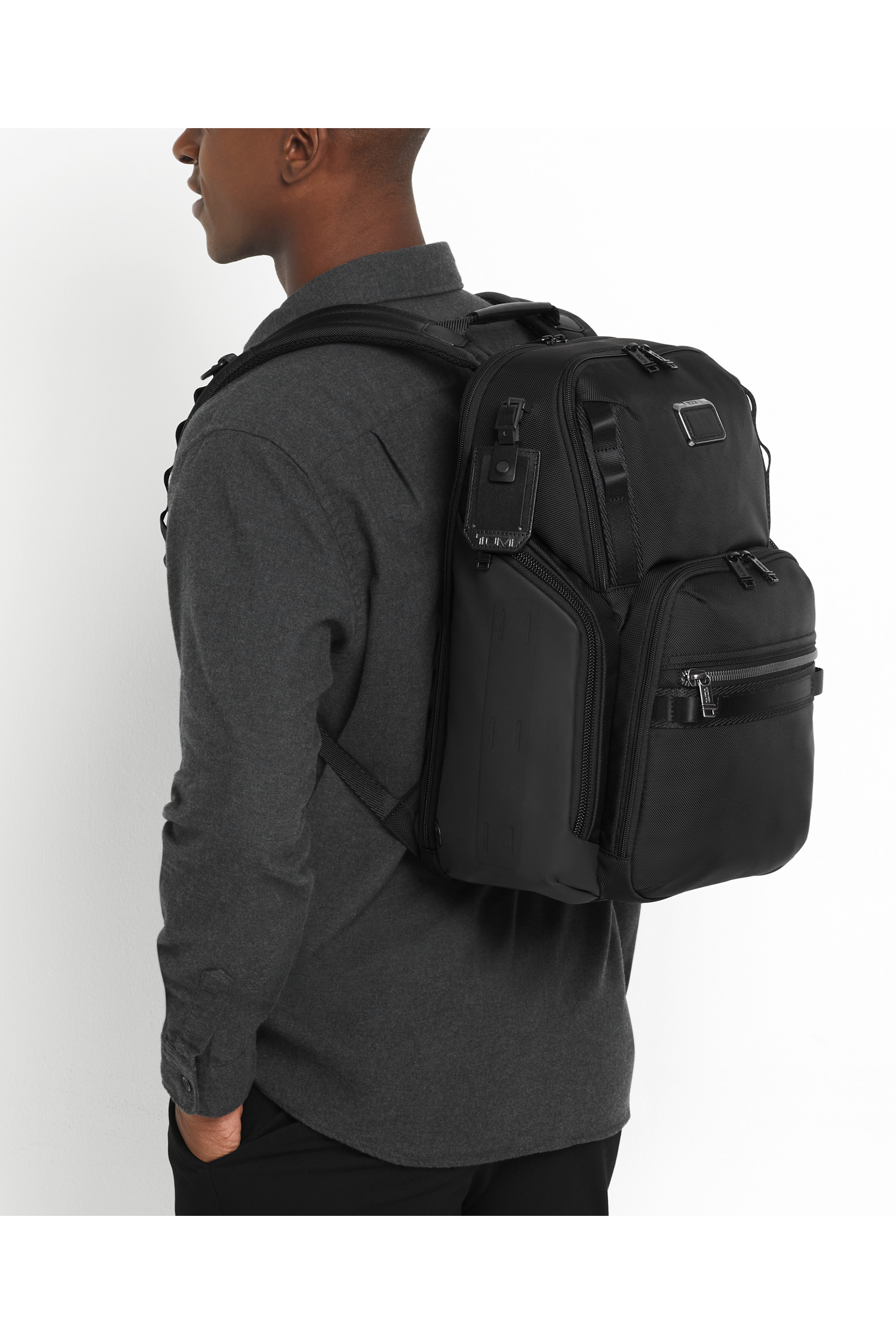 Alpha bravo sac à dos taille s TUMI Gris