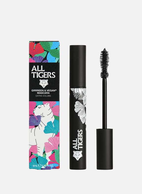 Mascara naturel vegan - Extra-volume Noir by ALL TIGERS ALL TIGERS Mascara naturel vegan - Extra-volume Noir