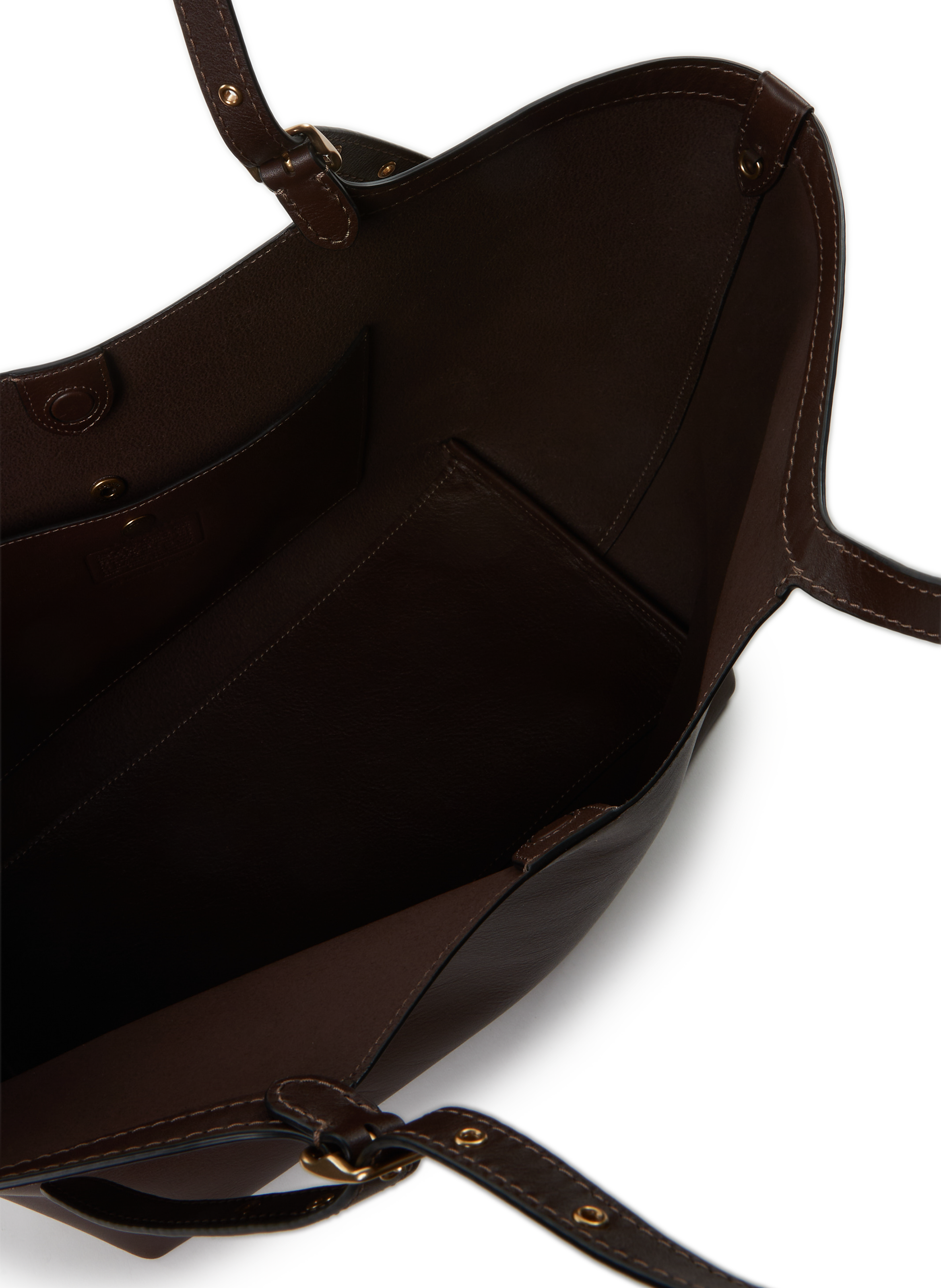 Sac à main en cuir Gramercy COACH Marron