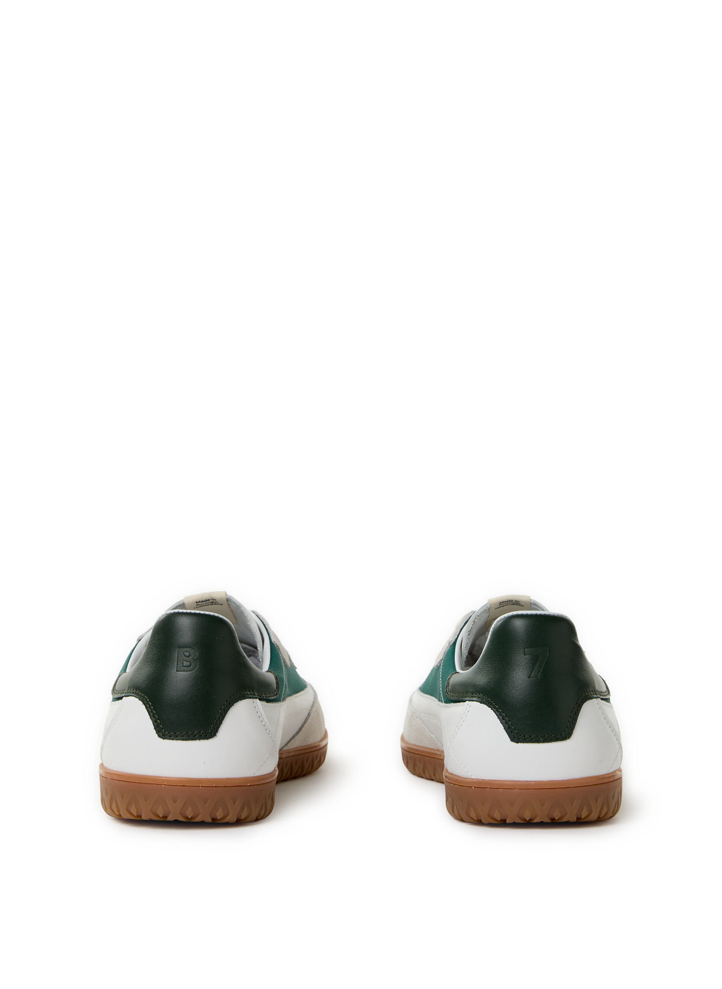 Baskets B7 bi-matière BELLEDONNE Blanc