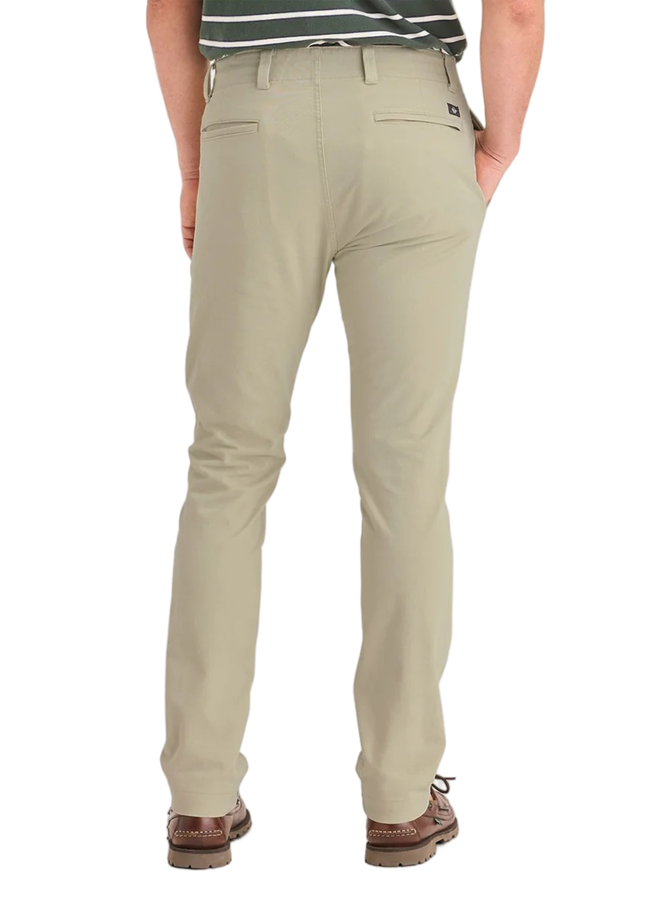 Pantalon skinny en coton DOCKERS Beige