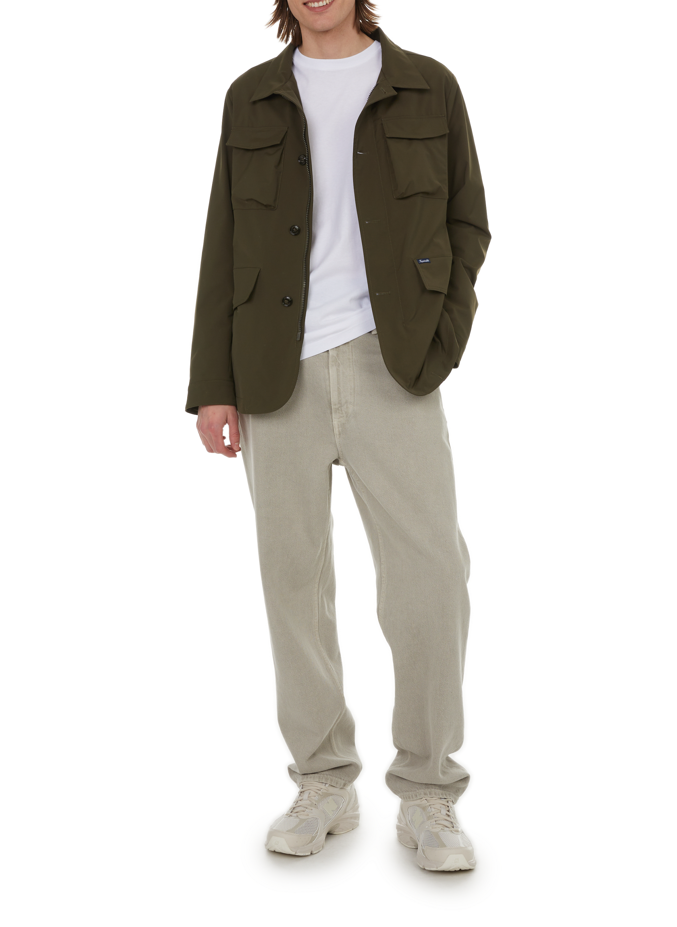 Cotton T-shirt FACONNABLE White