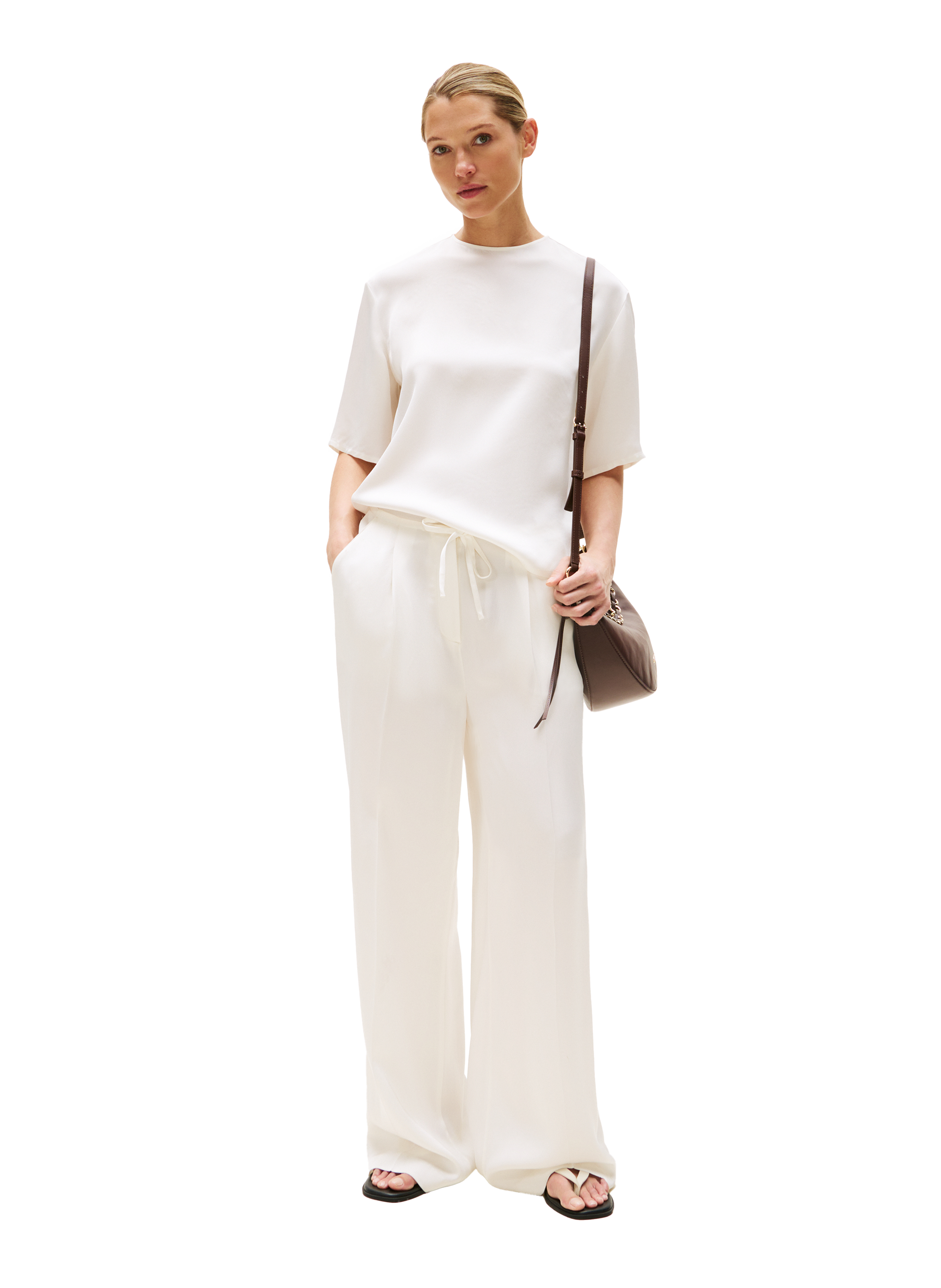 Oversized T-shirt TOMMY HILFIGER White