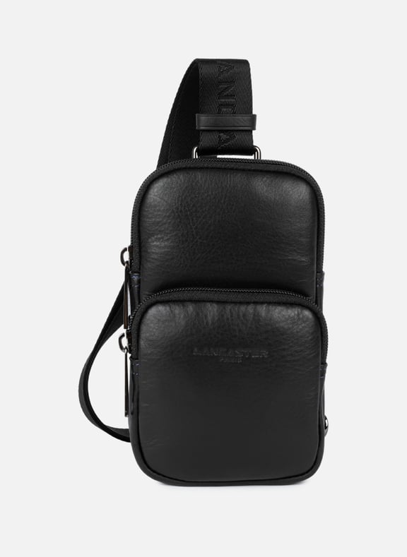 Crossbody bag - Soft Vintage Homme Black by LANCASTER LANCASTER Crossbody bag - Soft Vintage Homme Black