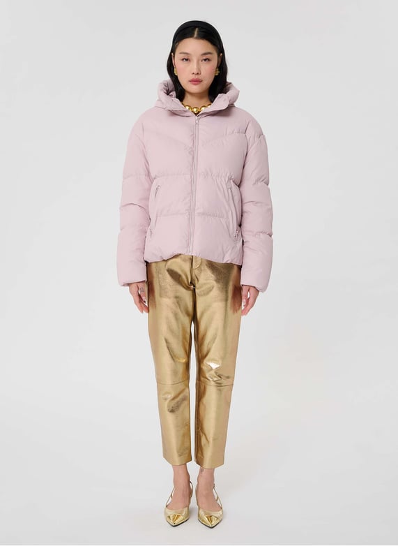 Gris Doudoune Tara Jarmon Doudoune Dune Charcoal En Polyester Tara