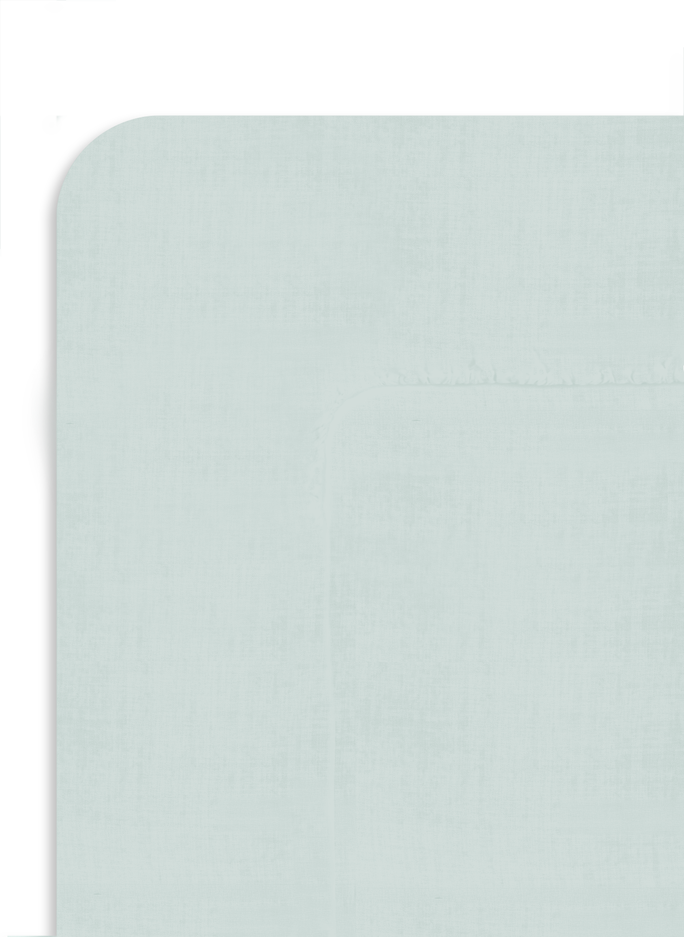 AU PRINTEMPS PARIS Fitted sheet Green