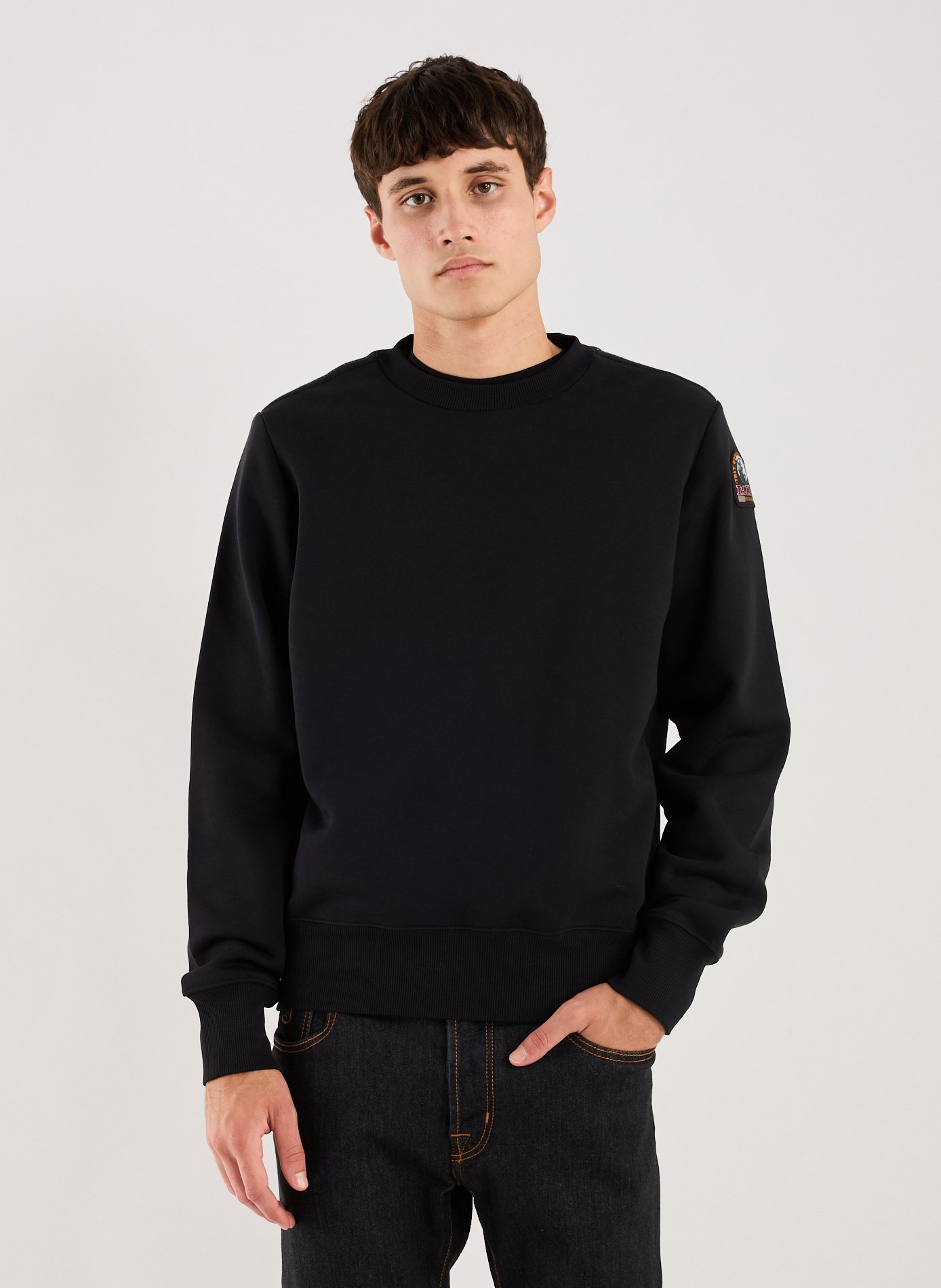 PARAJUMPERS Contrasting sweatshirt Black