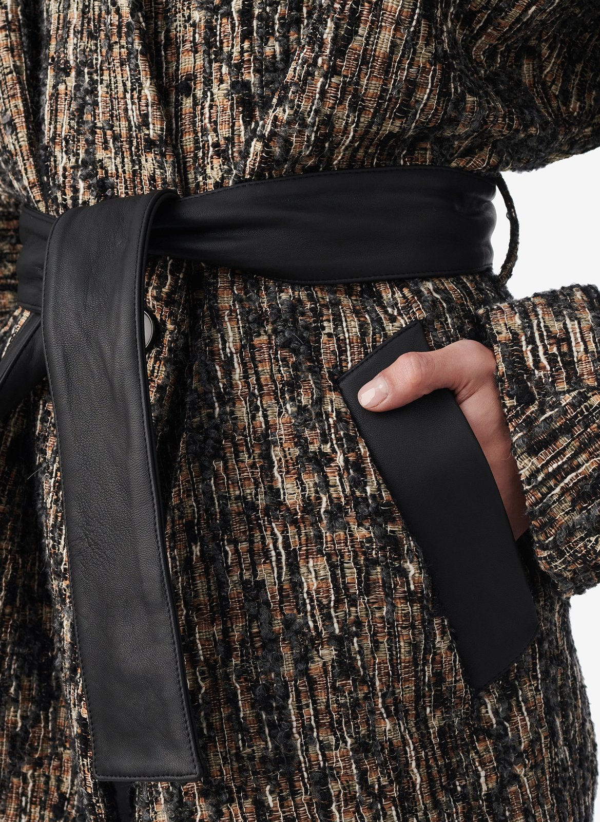 Veste oversize en tweed cintra IRO Multicolore