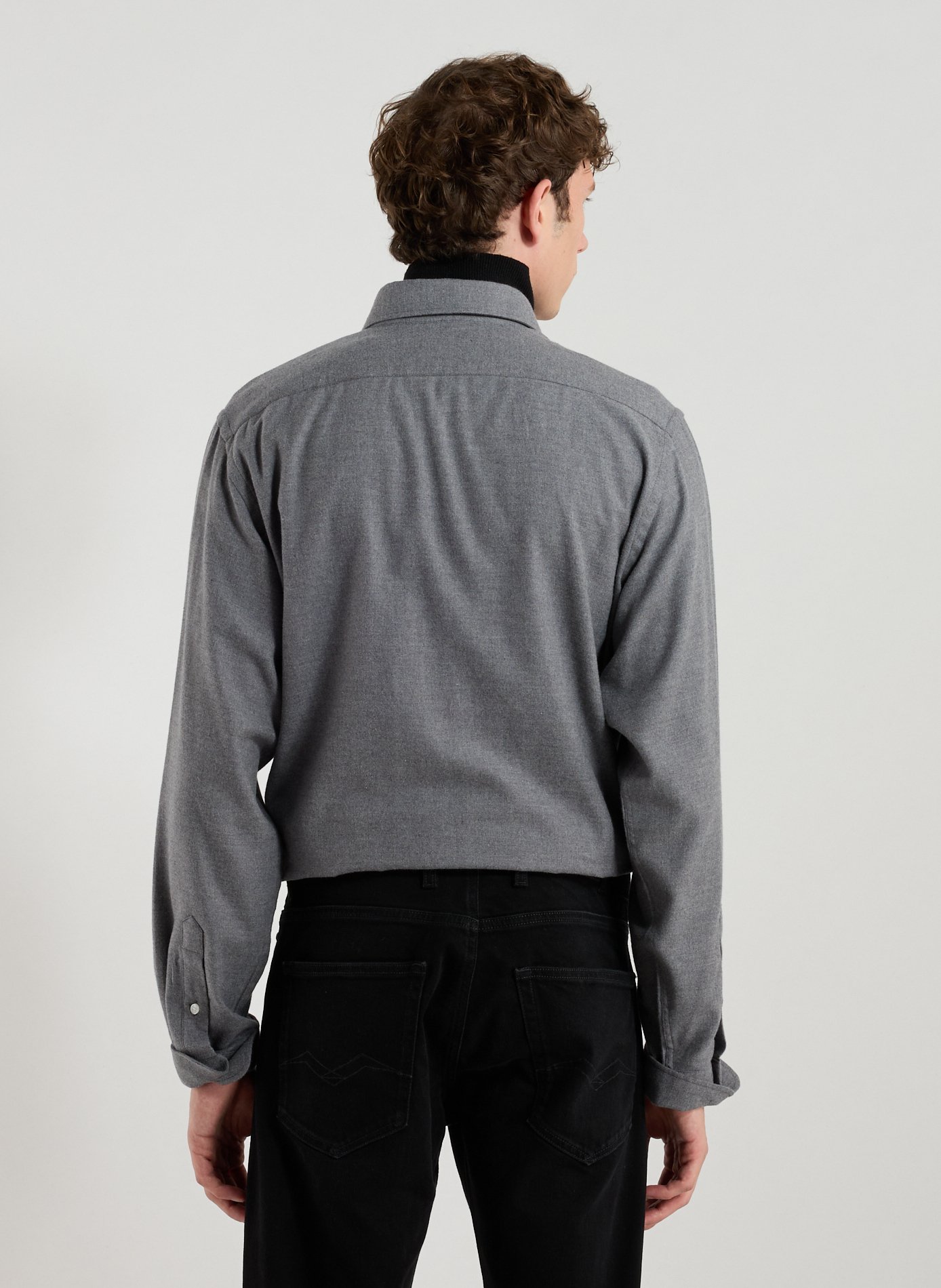 Cotton shirt EDEN PARK Grey