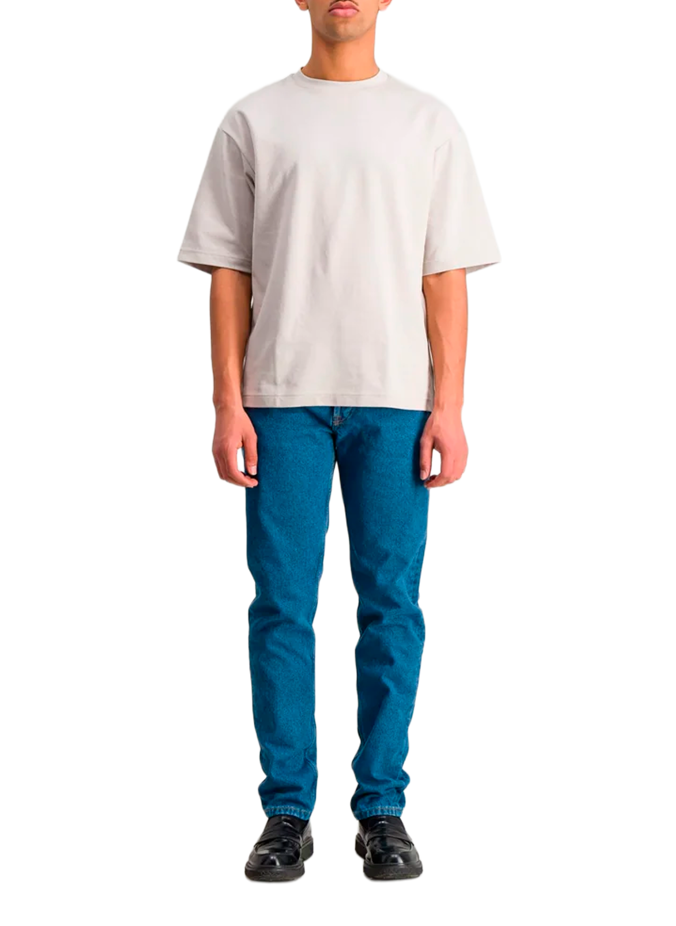 Straight cotton jeans ATELIERS DE NIMES Blue