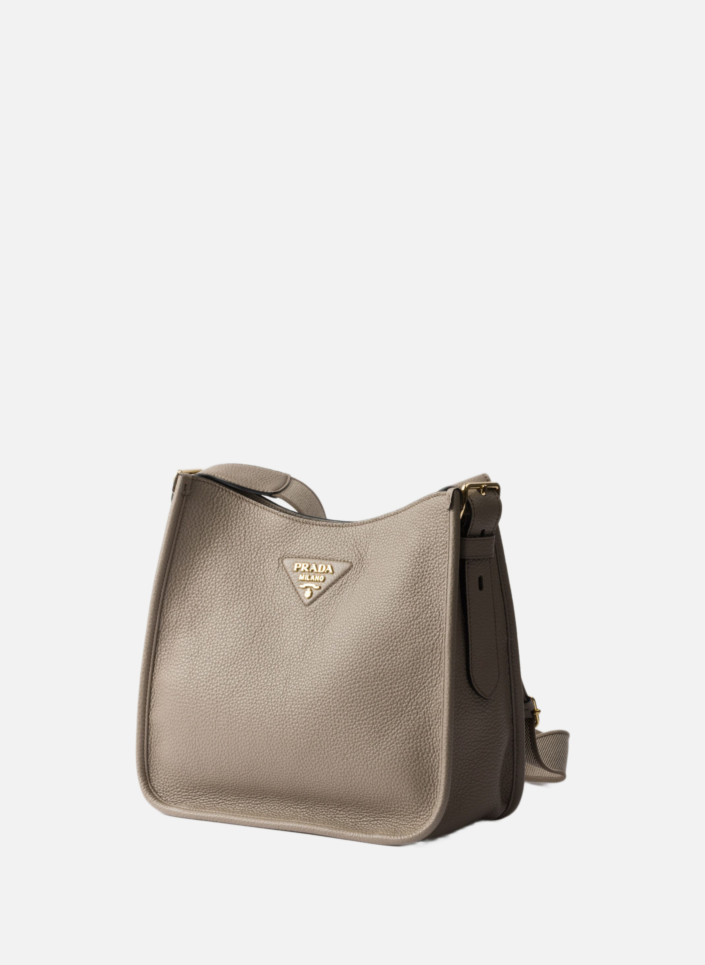 Sac en cuir PRADA Gris