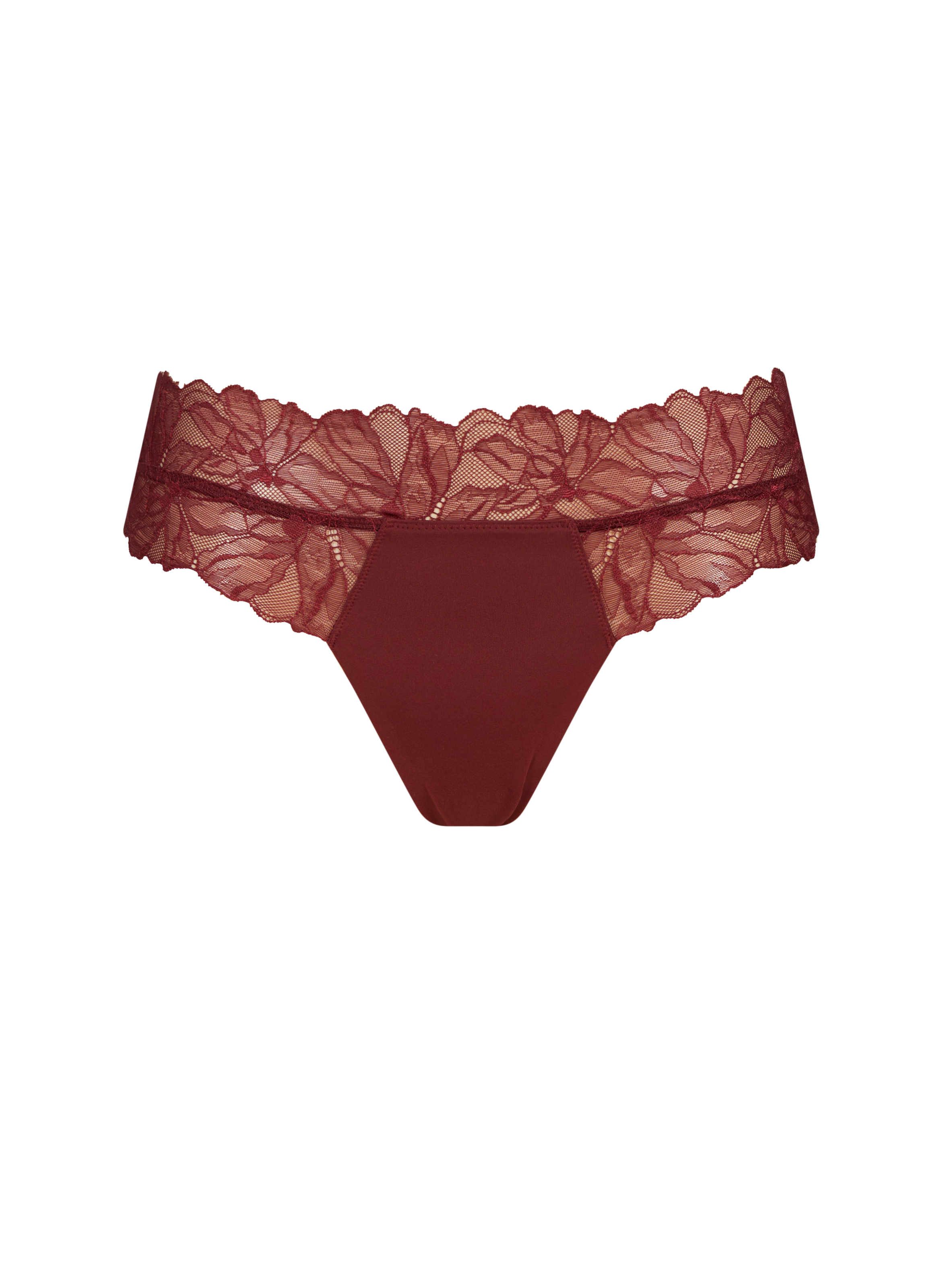 CALVIN KLEIN String Perfectly Fit Lace Rose