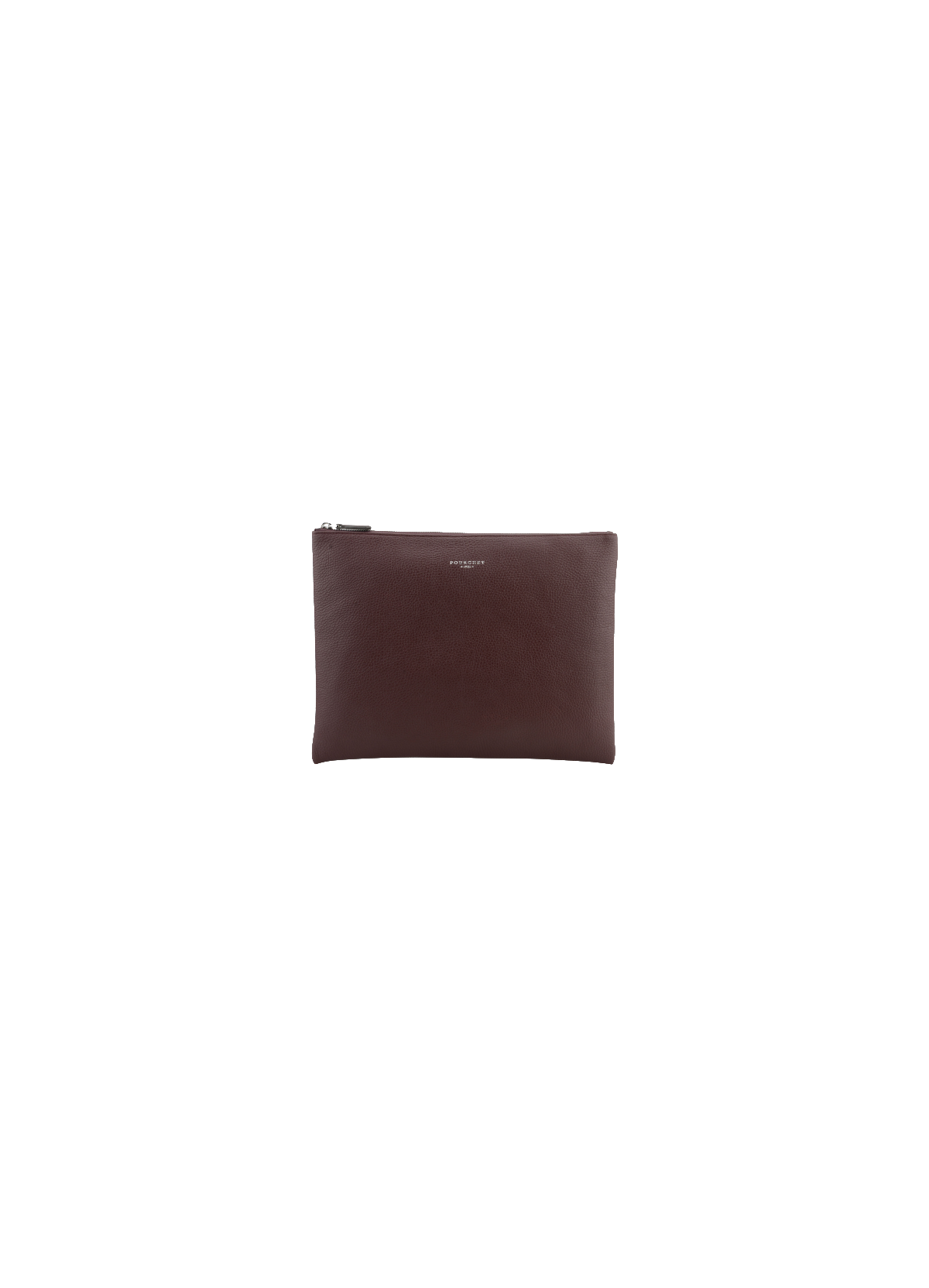 Corso | pochette gm en cuir de vachette POURCHET Rouge