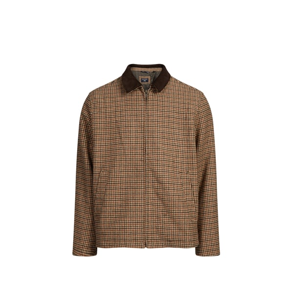 Dockers Veste Motif Tartan In Brown