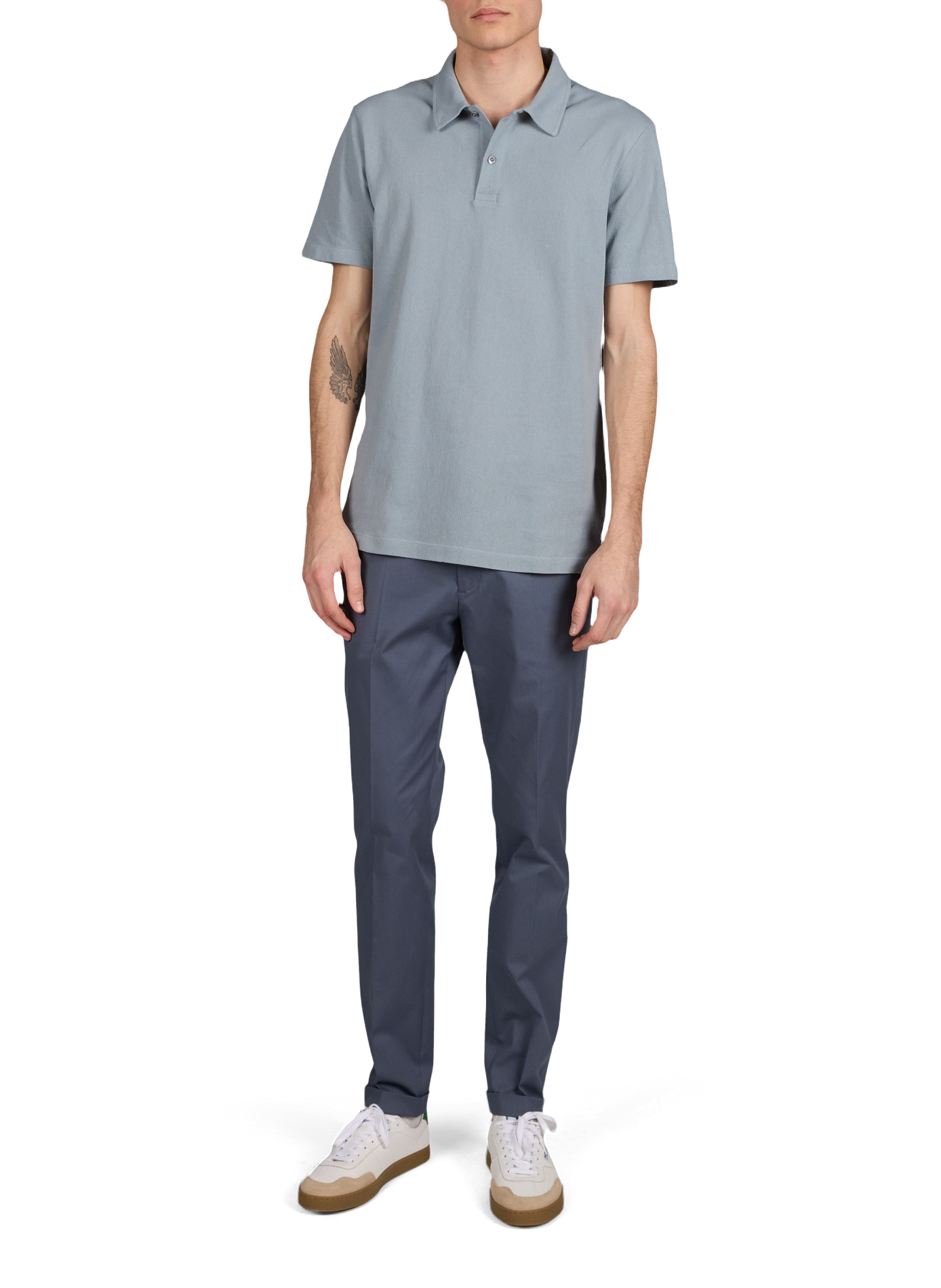 Cotton polo shirt SUNSPEL Blue