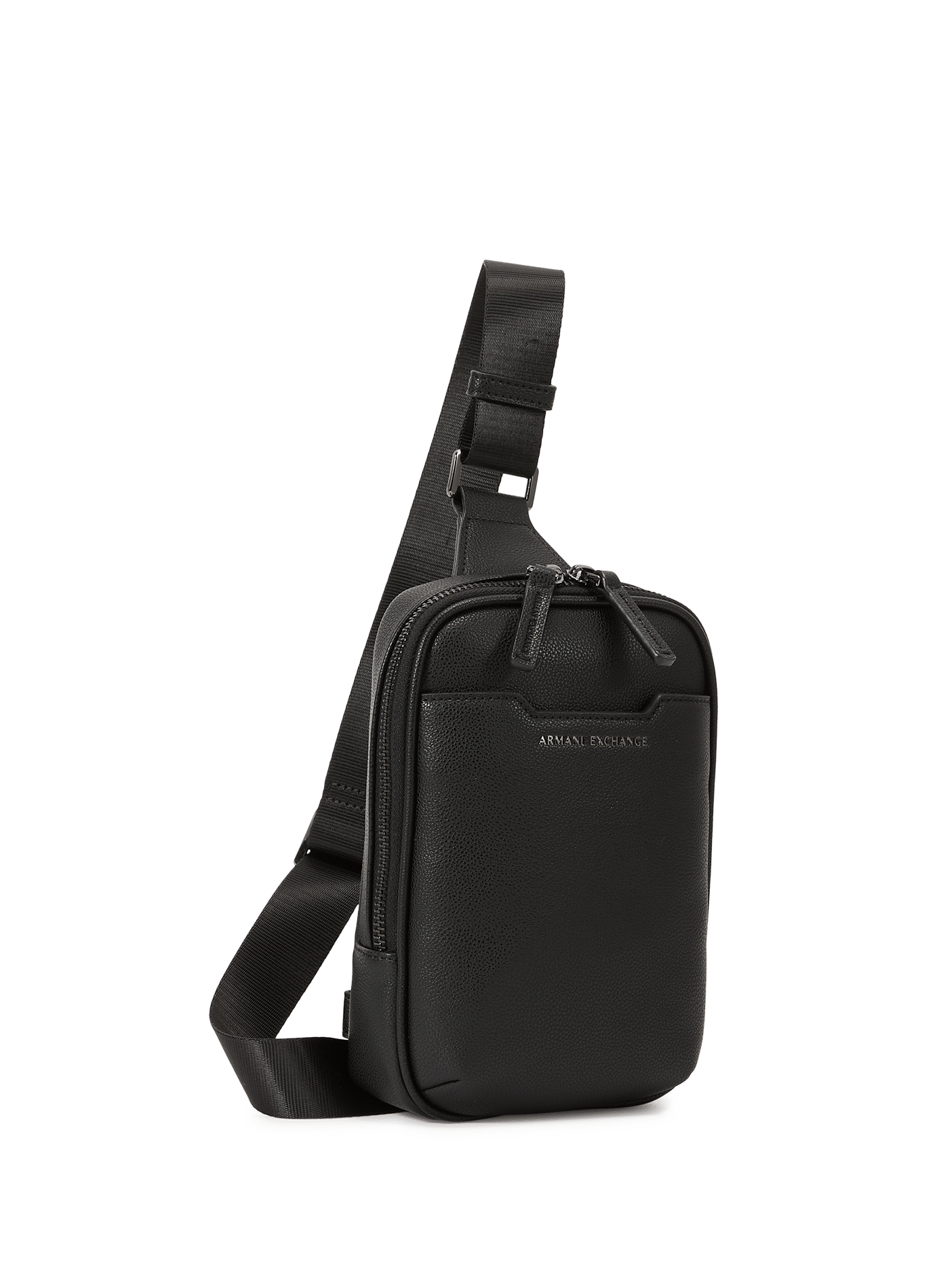 Sac à bandoulière effet grainé ARMANI EXCHANGE Noir