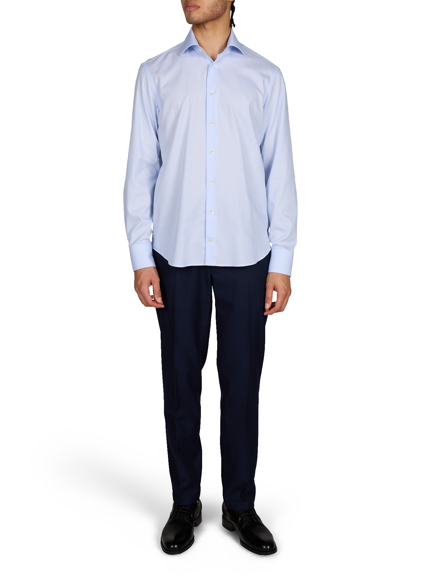 Chemise à carreaux col classique  VAN LAACK Bleu