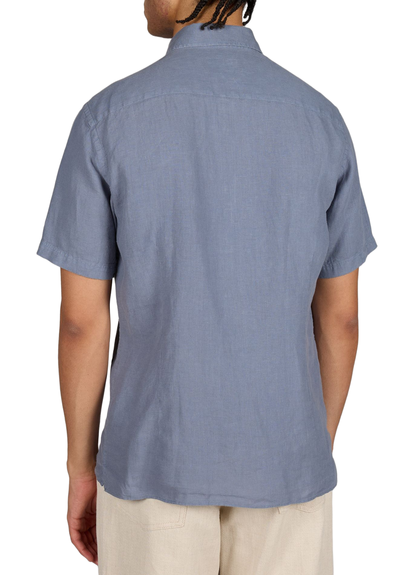 Chemise en lin  HACKETT Bleu