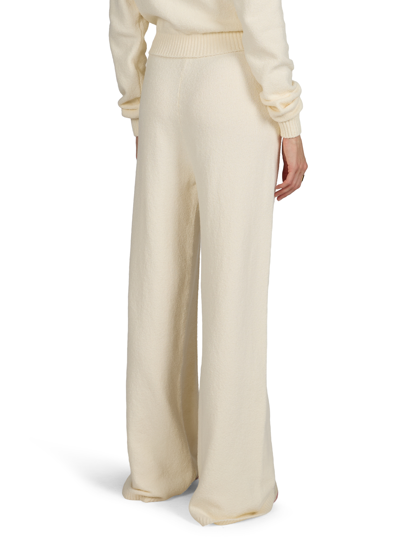 Pantalon de survêtement en coton éponge mélangé AMIRI Blanc