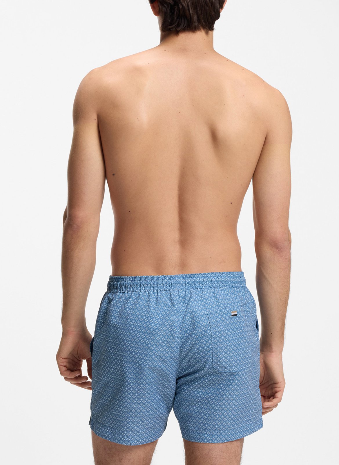 Short de bain imprimé | Bleu BOSS Homme