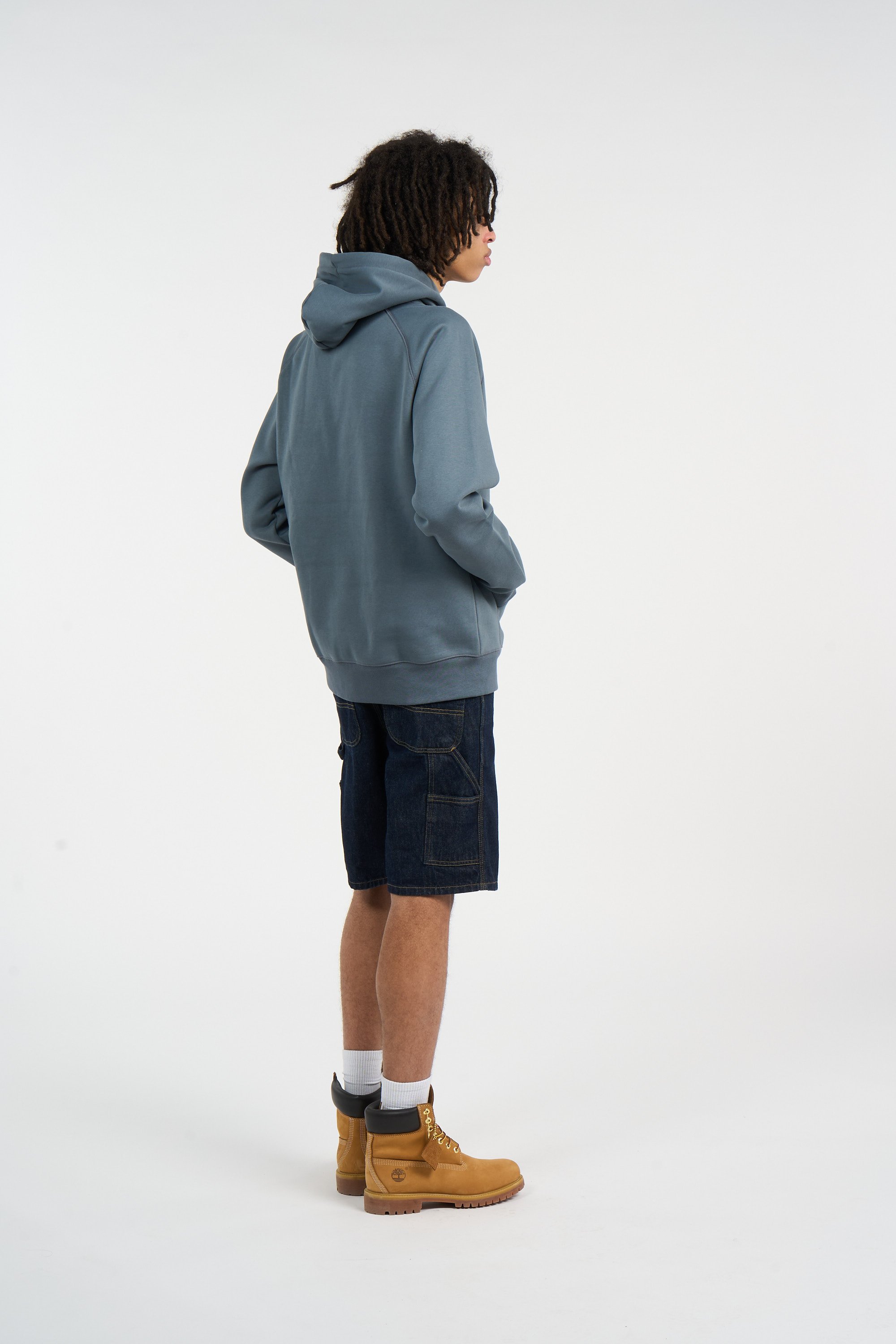 Hoodie hooded chase CARHARTT WIP Bleu