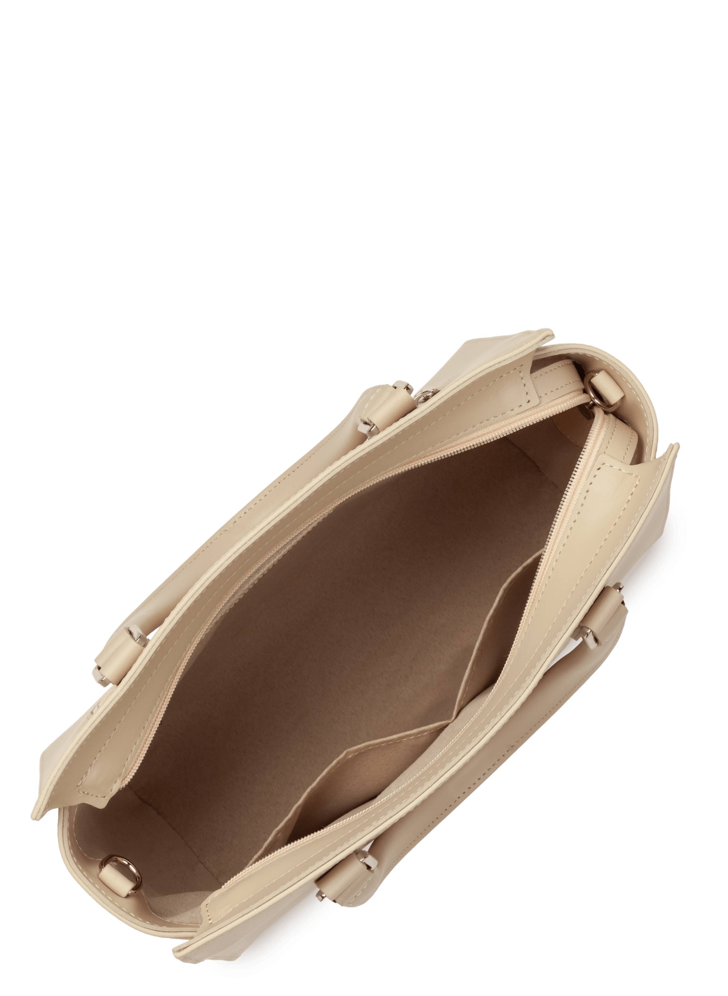 Sac à main - smooth LANCASTER Beige