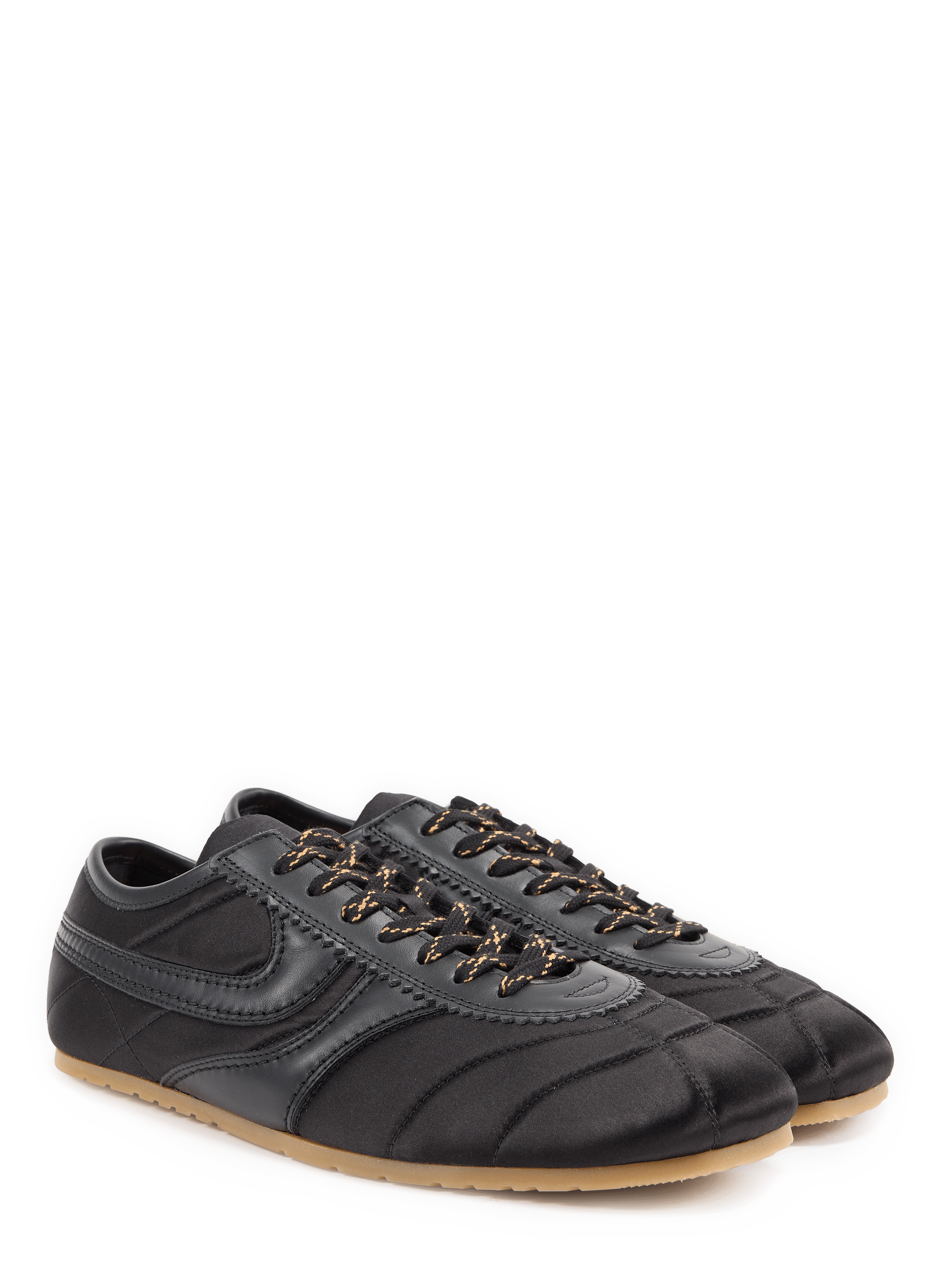 Medalist leather sneakers DRIES VAN NOTEN Black