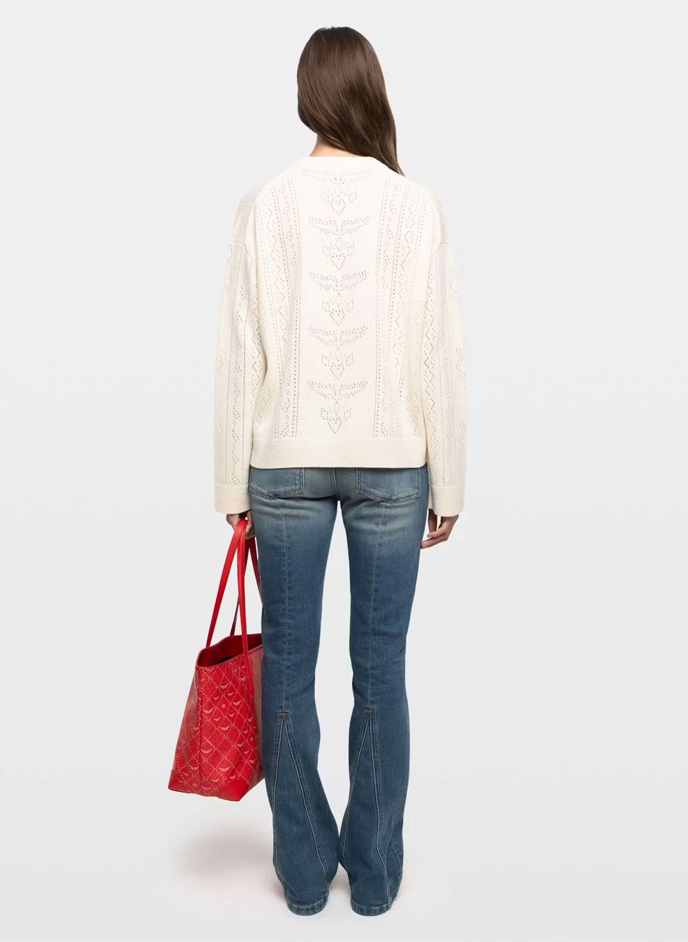 Pull oversize en laine et cachemire markuz ZADIG&VOLTAIRE Beige