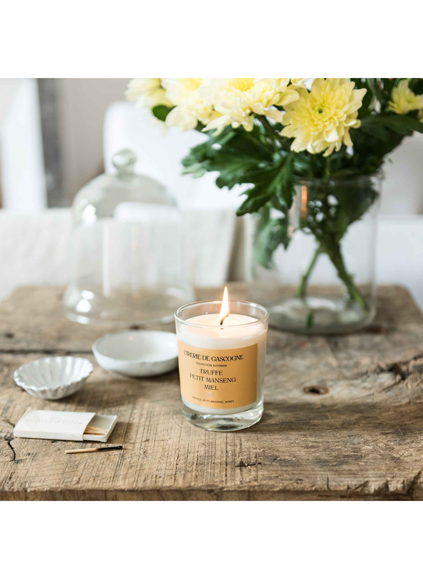 Kerze CIRERIE DE GASCOGNE Beige