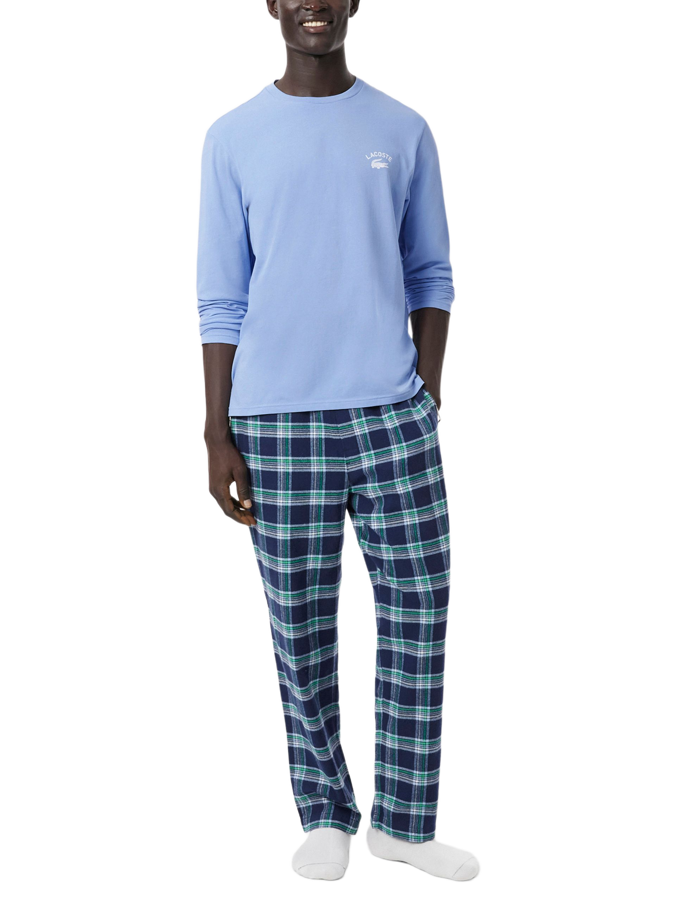 Ensemble de pyjama en coton mélangé LACOSTE Multicolore