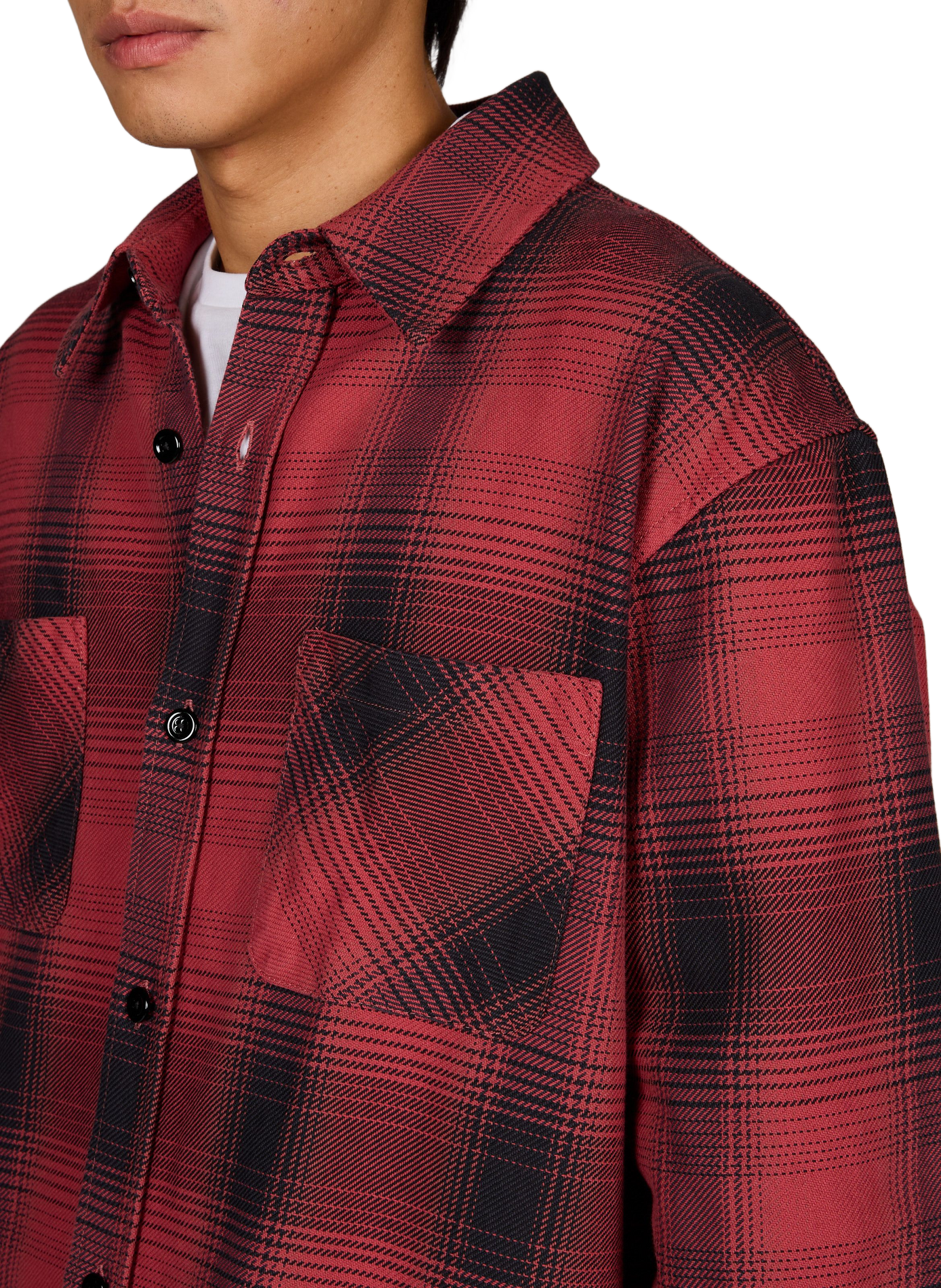 Straight shirt with patterns OUR LEGACY Red