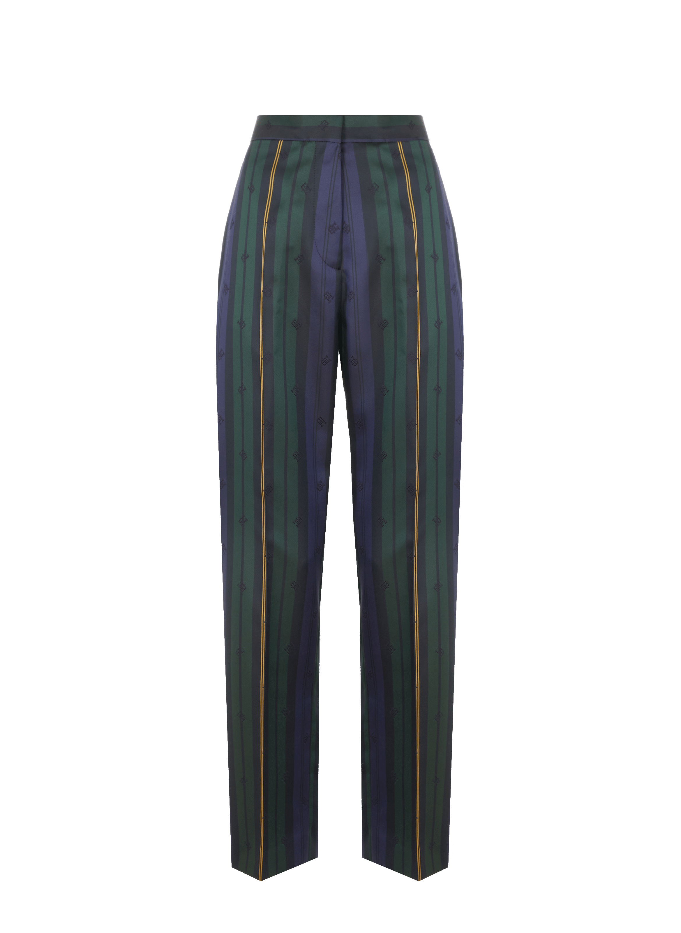 Pantalon de tailleur rayé