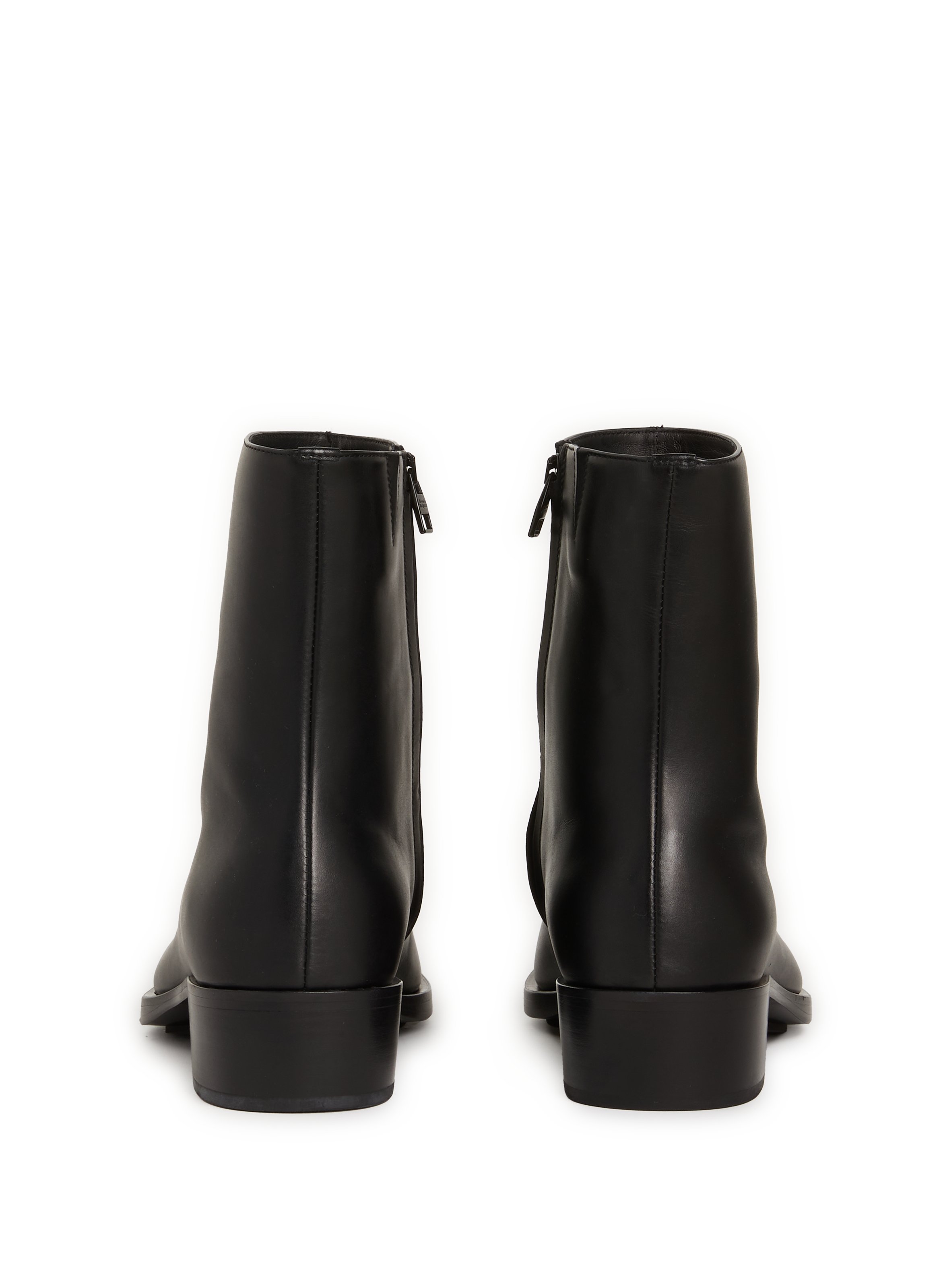 Bottines Punk en cuir ALEXANDER MCQUEEN Noir