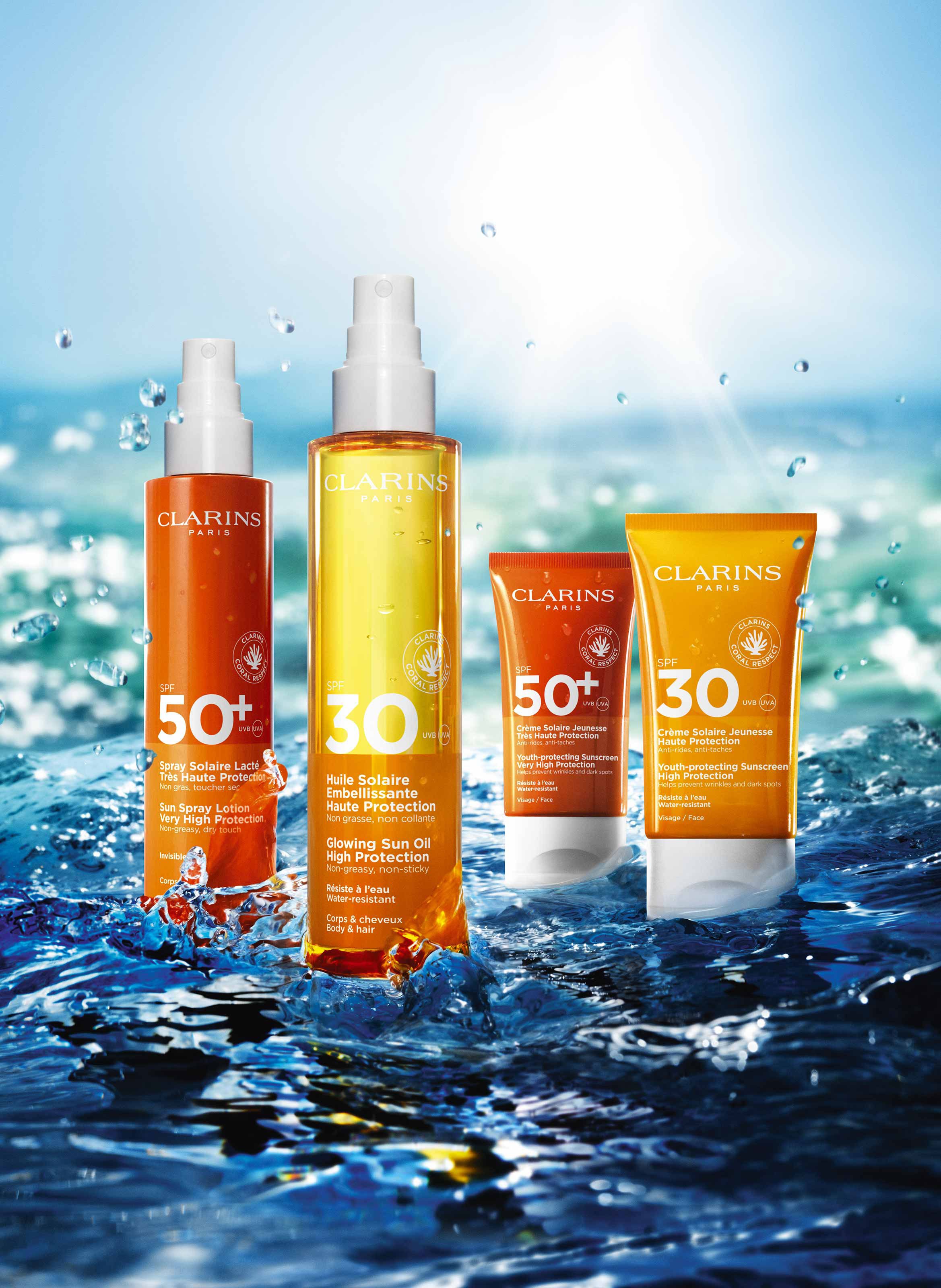 Sun Spray Lotion - Very High Protection SPF 50+ CLARINS No color