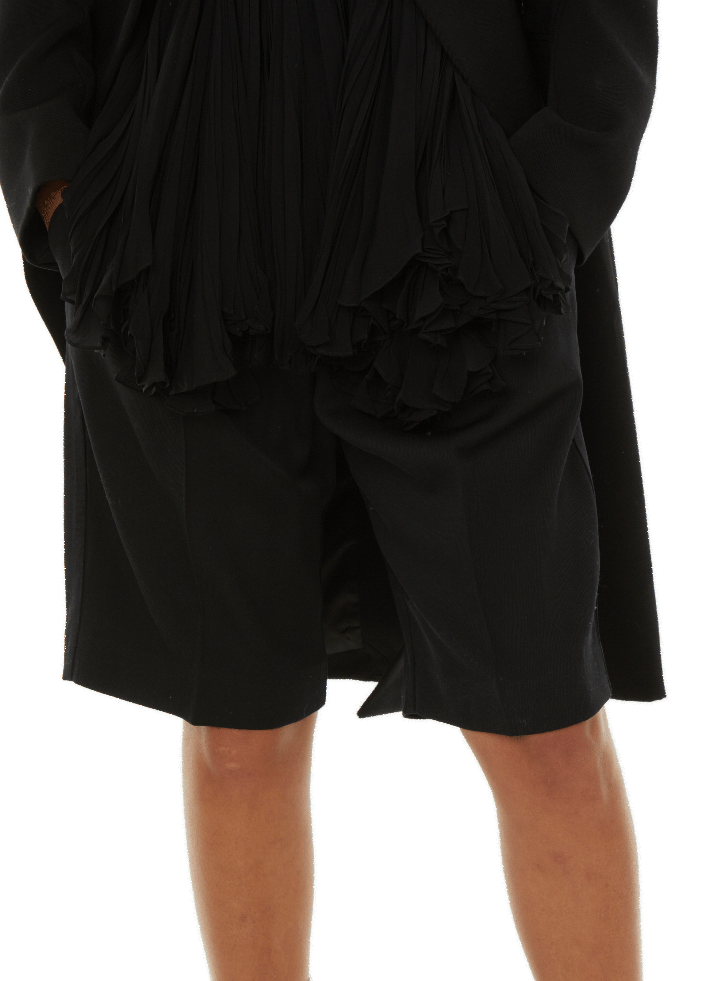 Short en laine mélangé