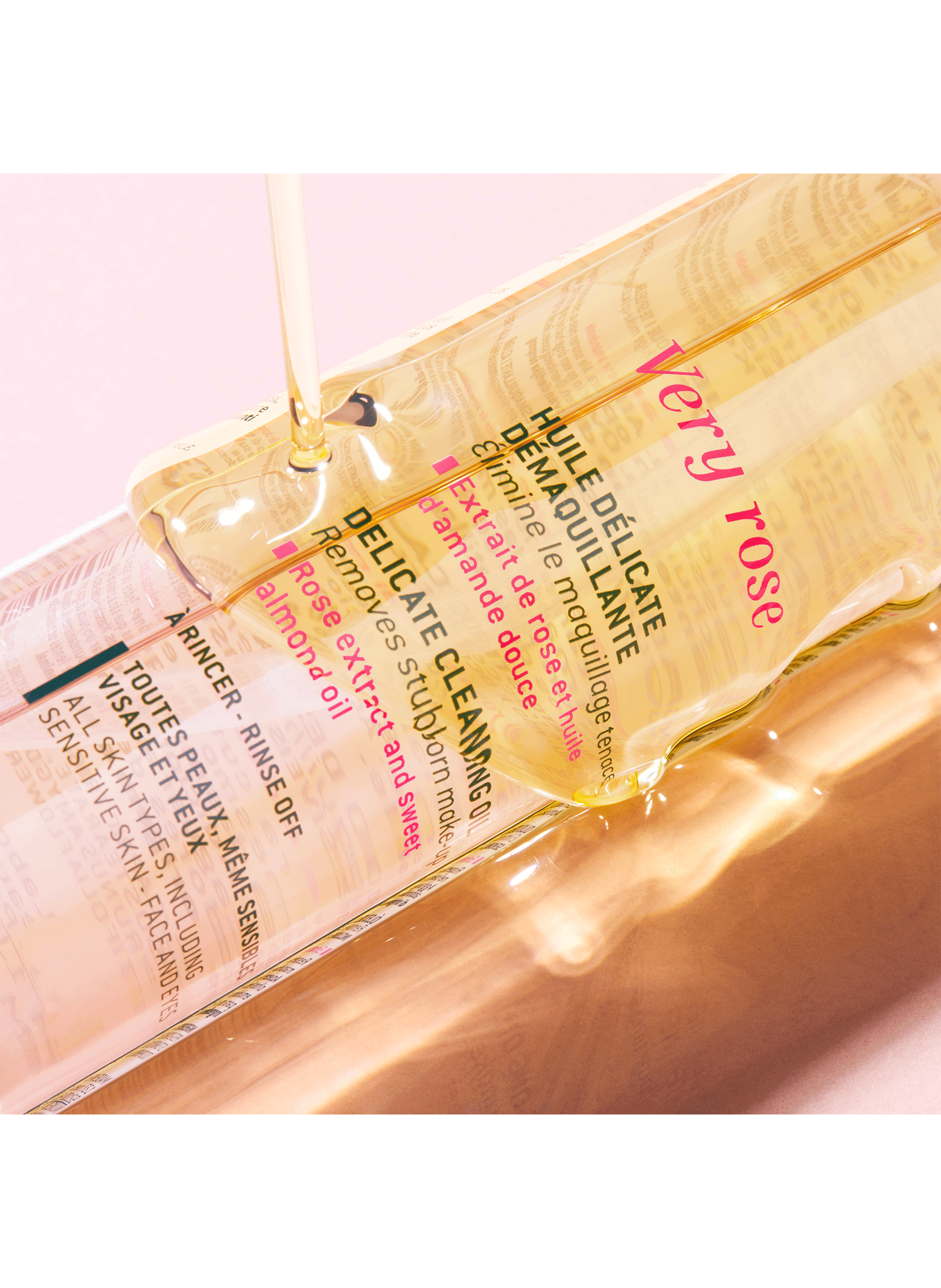 Huile Délicate Démaquillante - Very Rose NUXE No color