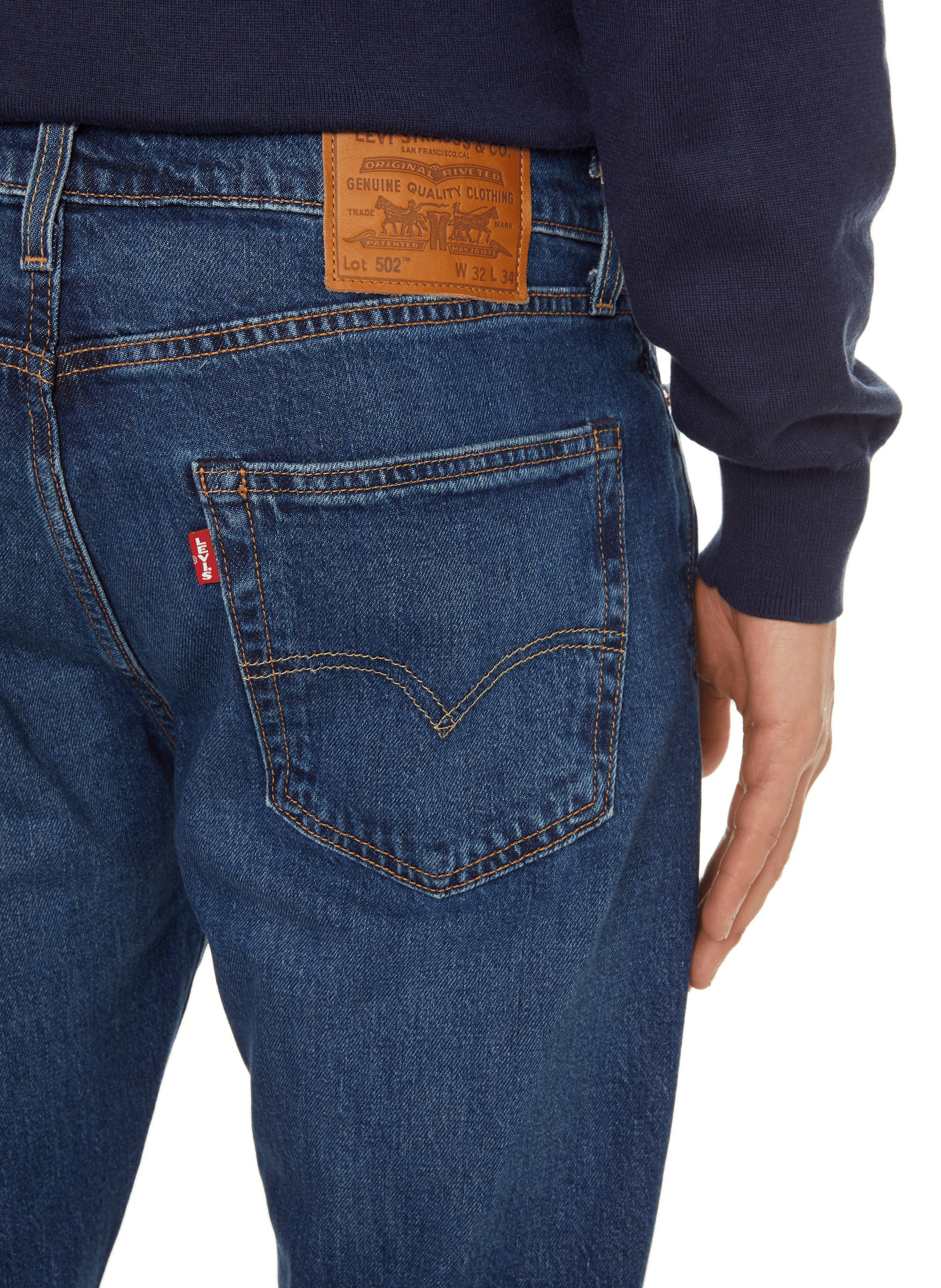 Jean coupe taper LEVI'S Bleu