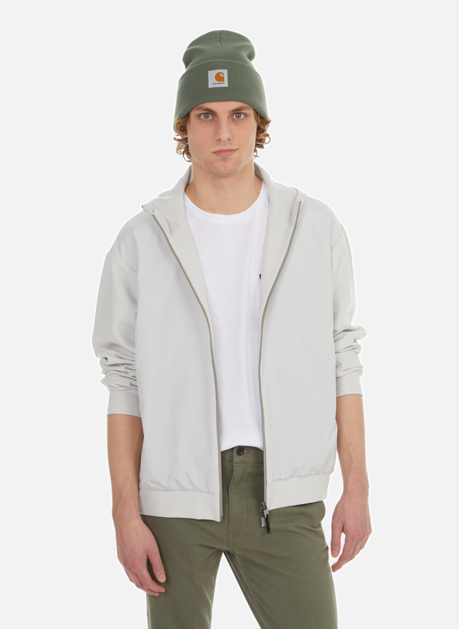 Bi-material blazer jacket HERNO